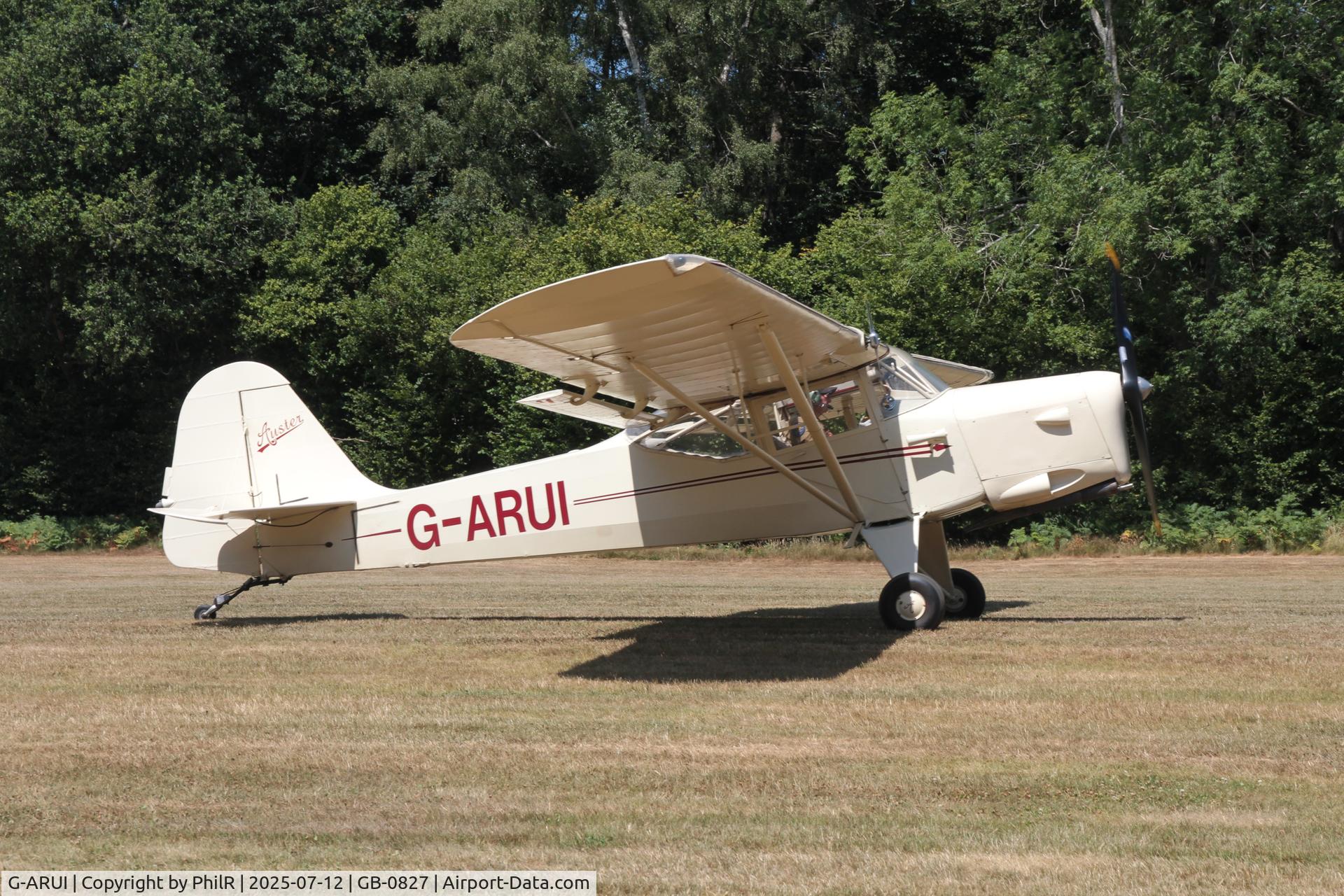G-ARUI, 1962 Beagle A-61 Terrier 1 C/N 2529, G-ARUI 1962 Beagle Auster A.61 Terrier Fly-In West Tisted 