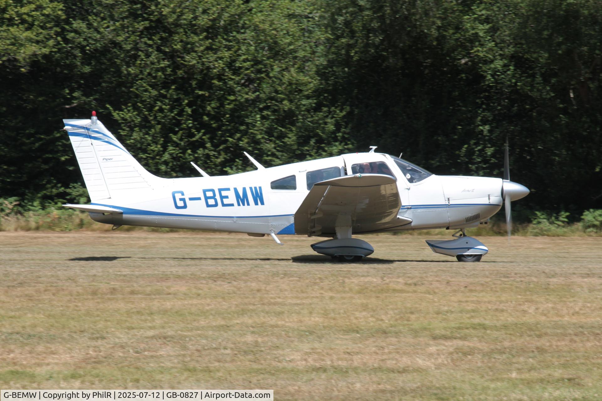 G-BEMW, 1976 Piper PA-28-181 Cherokee Archer II C/N 28-7790243, G-BEMW 1976 Piper PA-28-181 Cherokee Archer ll Fly-In West Tisted