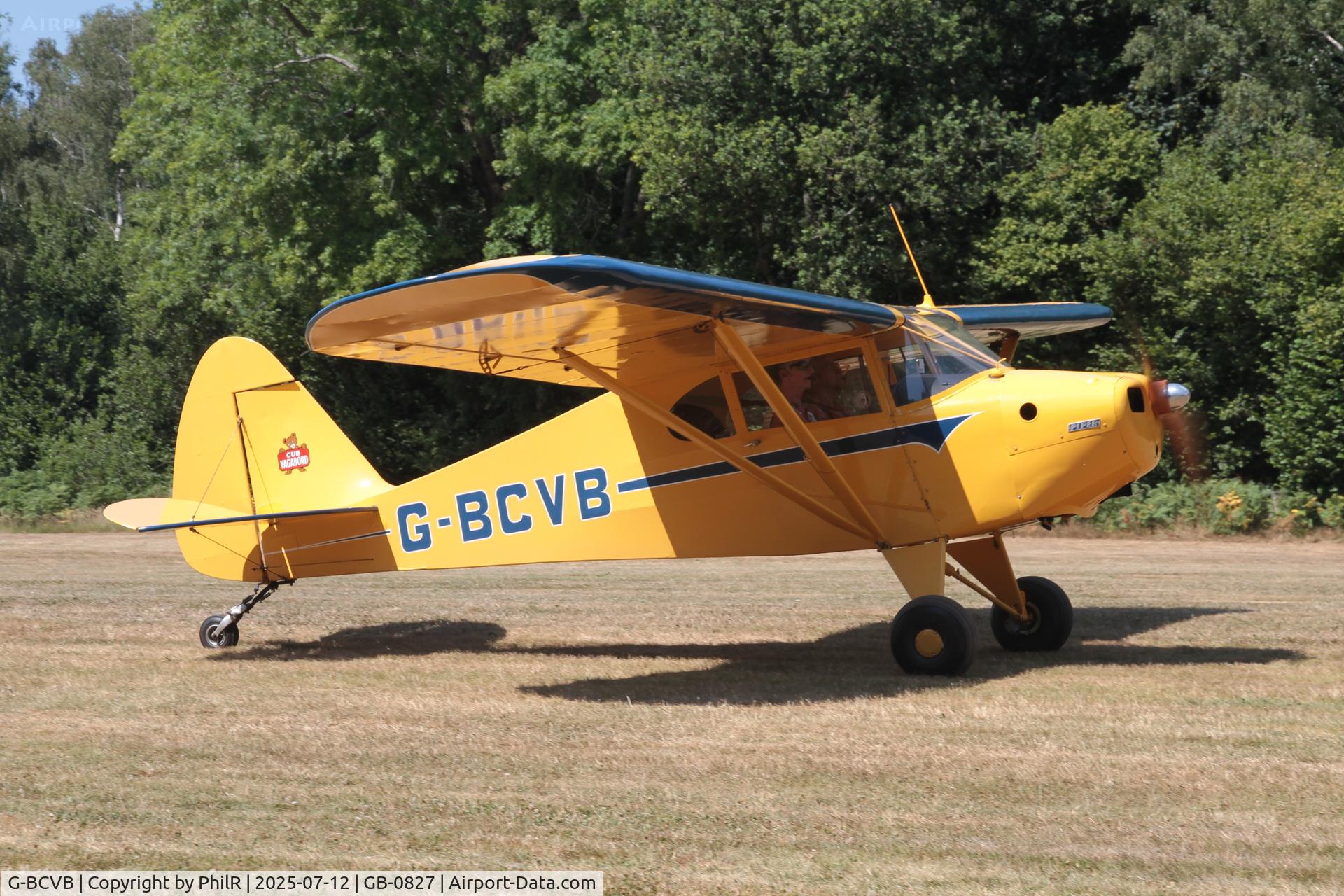 G-BCVB, 1949 Piper PA-17 Vagabond C/N 17-190, G-BCVB 1949 Piper PA-17 Vagabond Fly-In West Tisted