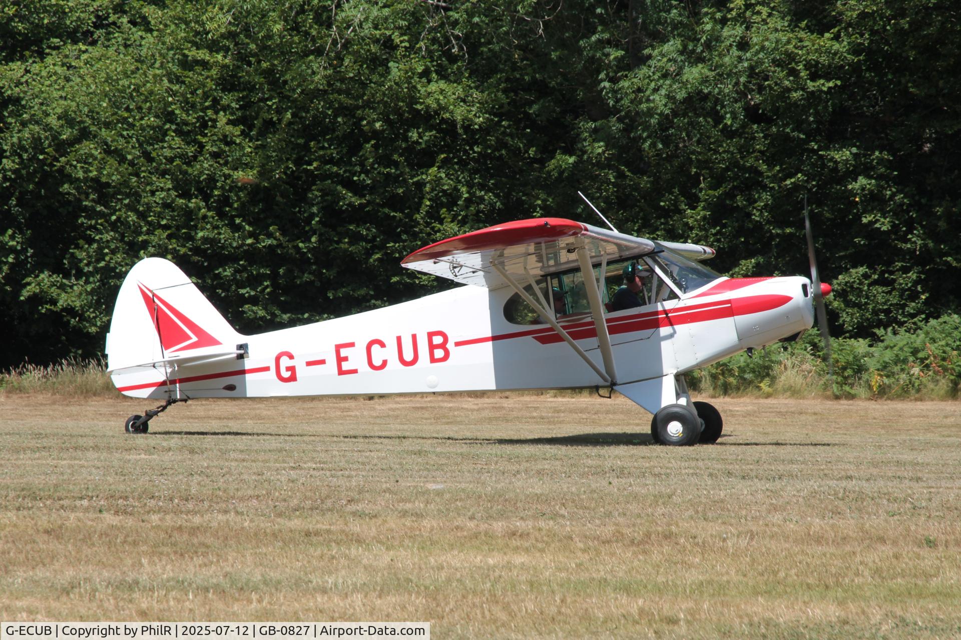 G-ECUB, 1958 Piper PA-18 Super Cub C/N 18-6279, G-ECUB 1958 Piper PA-18 Super Cub Fly-In West Tisted