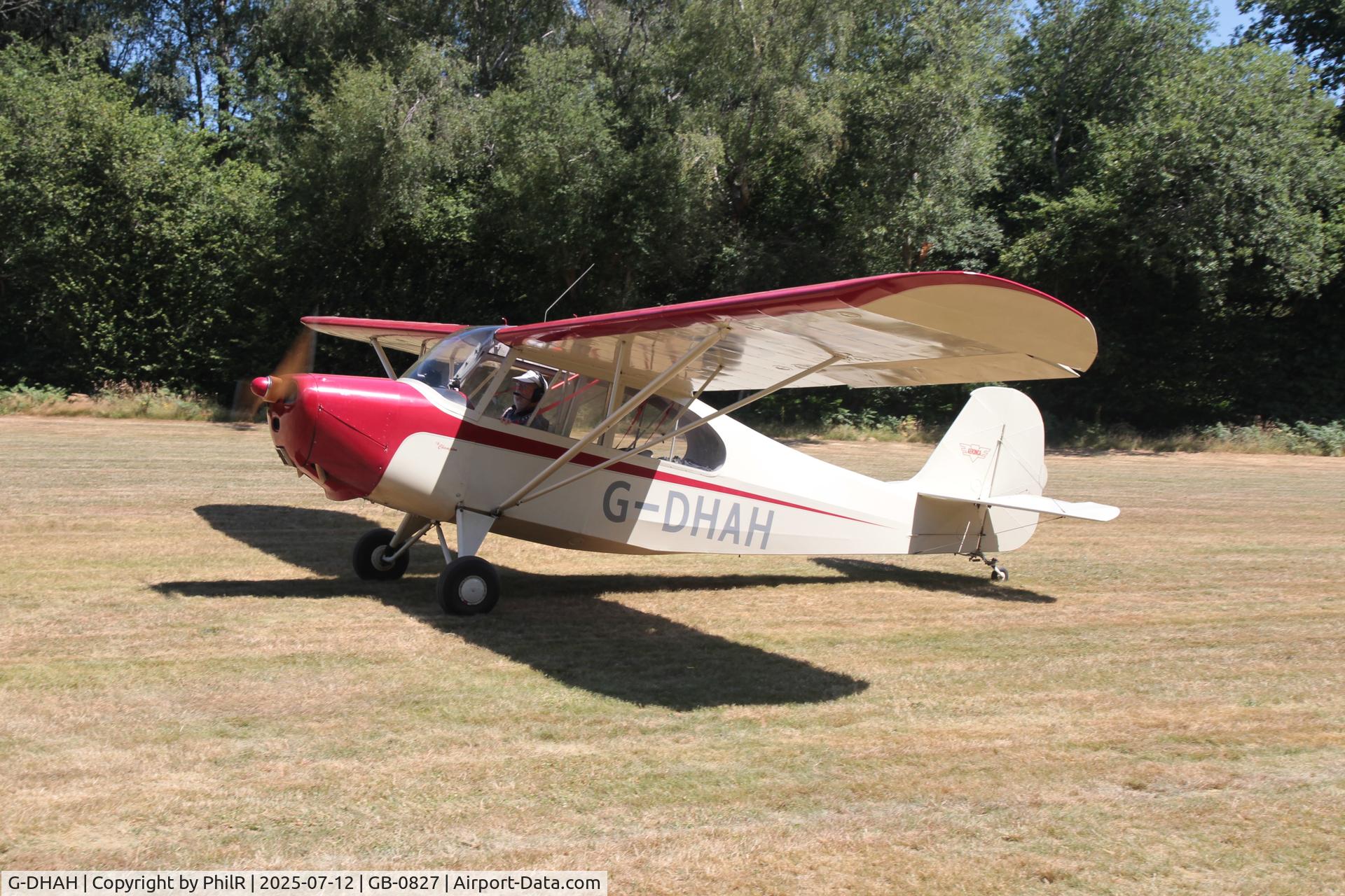 G-DHAH, 1946 Aeronca 7AC Champion C/N 7AC-4185, G-DHAH 1946 Aeronca 7BCM (Conversion) Champion Fly-In West Tisted