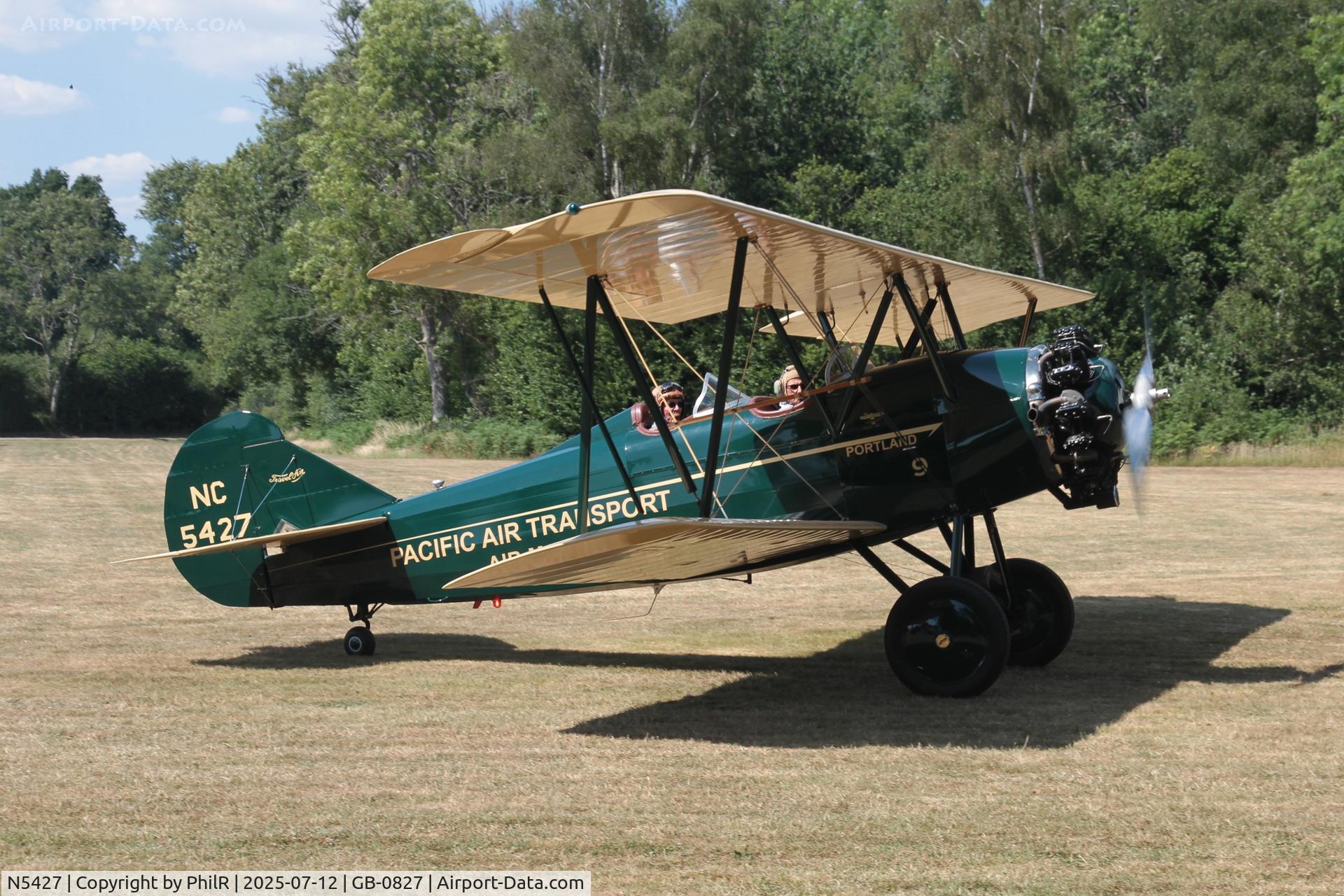 N5427, 1928 Travel Air 4000 C/N 516, NC5427 (N5427) 1928 Travel Air 4000 Fly-In West Tisted