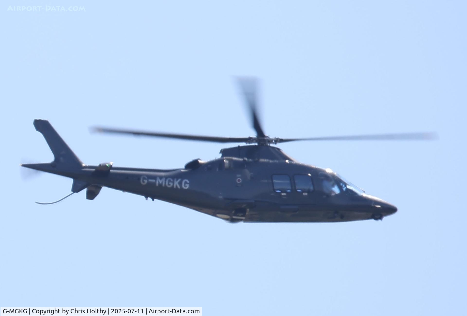 G-MGKG, 2024 Leonardo SPA AW109SP GrandNew C/N 22468, Over Potters Bar, Herts