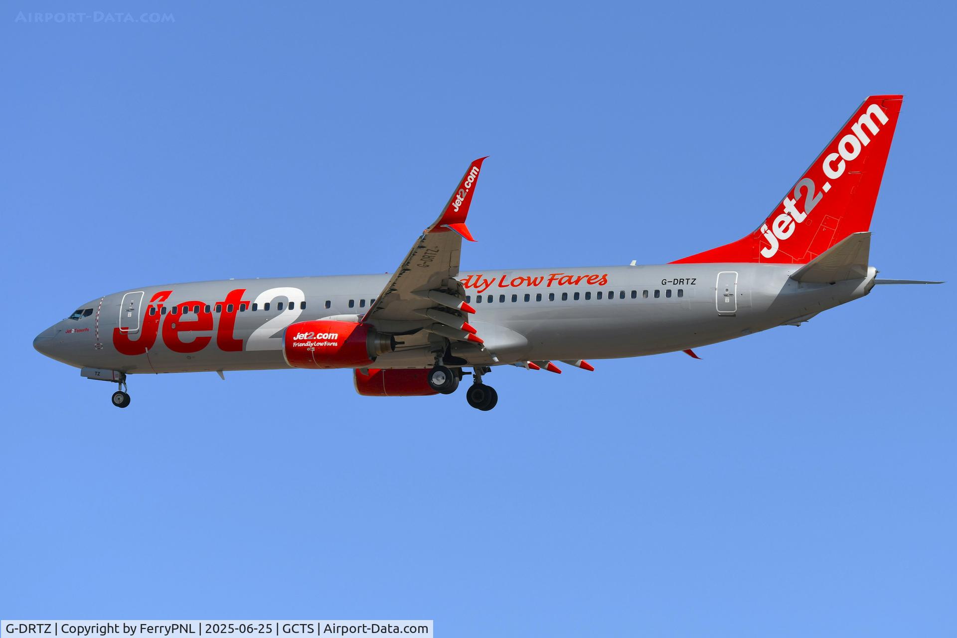 G-DRTZ, 2004 Boeing 737-8AS C/N 33557, Arrival of Jet2 B738