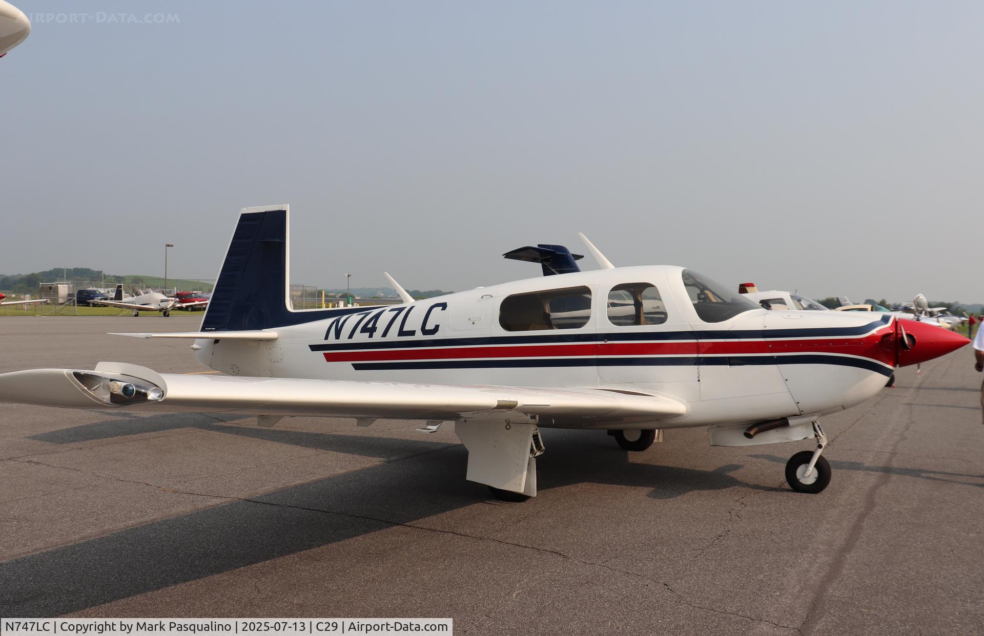 N747LC, 1992 Mooney M20J 201 C/N 24-3259, Mooney M20J