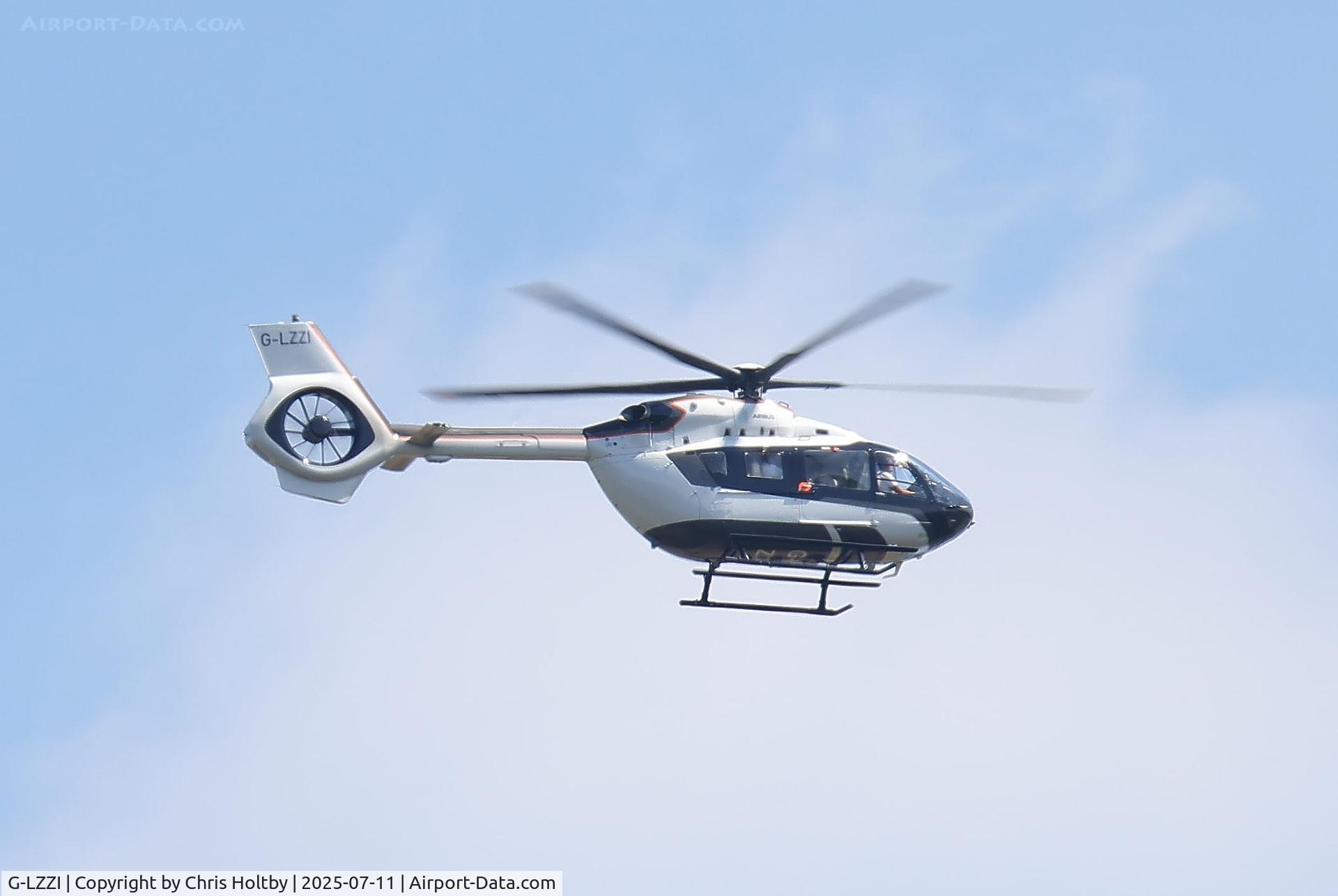 G-LZZI, 2023 Airbus Helicopters MBB-BK117 D-3 C/N 21204, Over Potters Bar, Herts