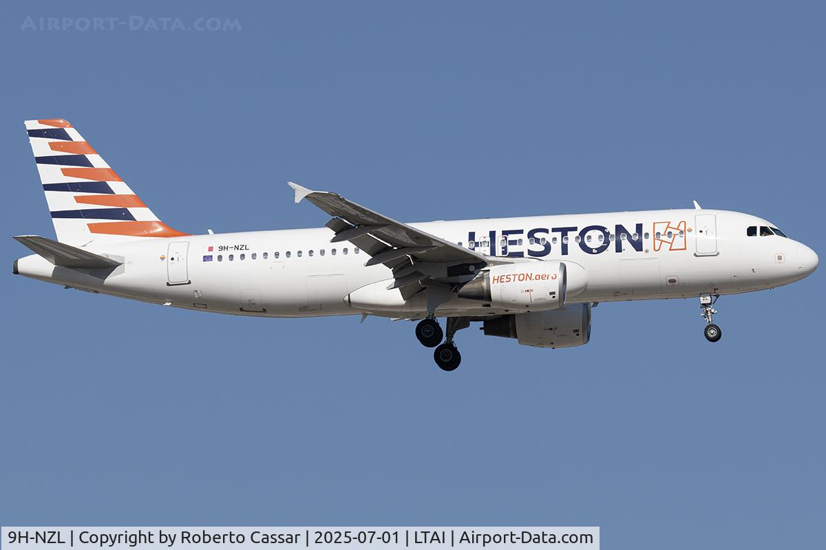 9H-NZL, 2005 Airbus A320-214 C/N 2388, Arrival
