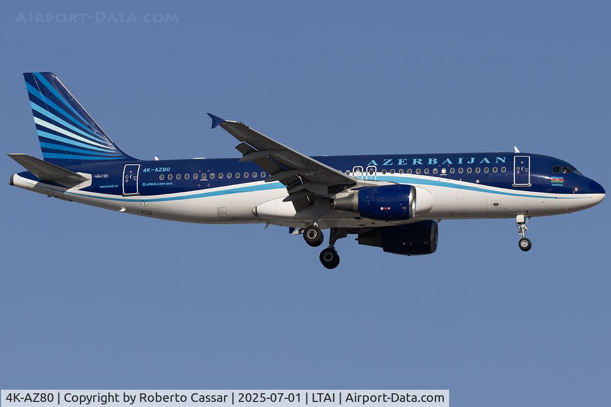 4K-AZ80, 2006 Airbus A320-214 C/N 2991, Arrival