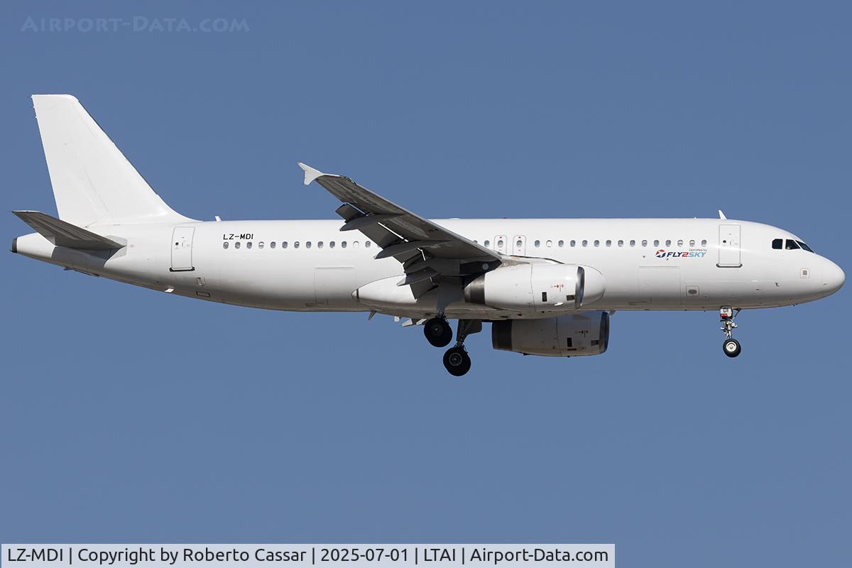 LZ-MDI, 2008 Airbus A320-233 C/N 3378, Arrival