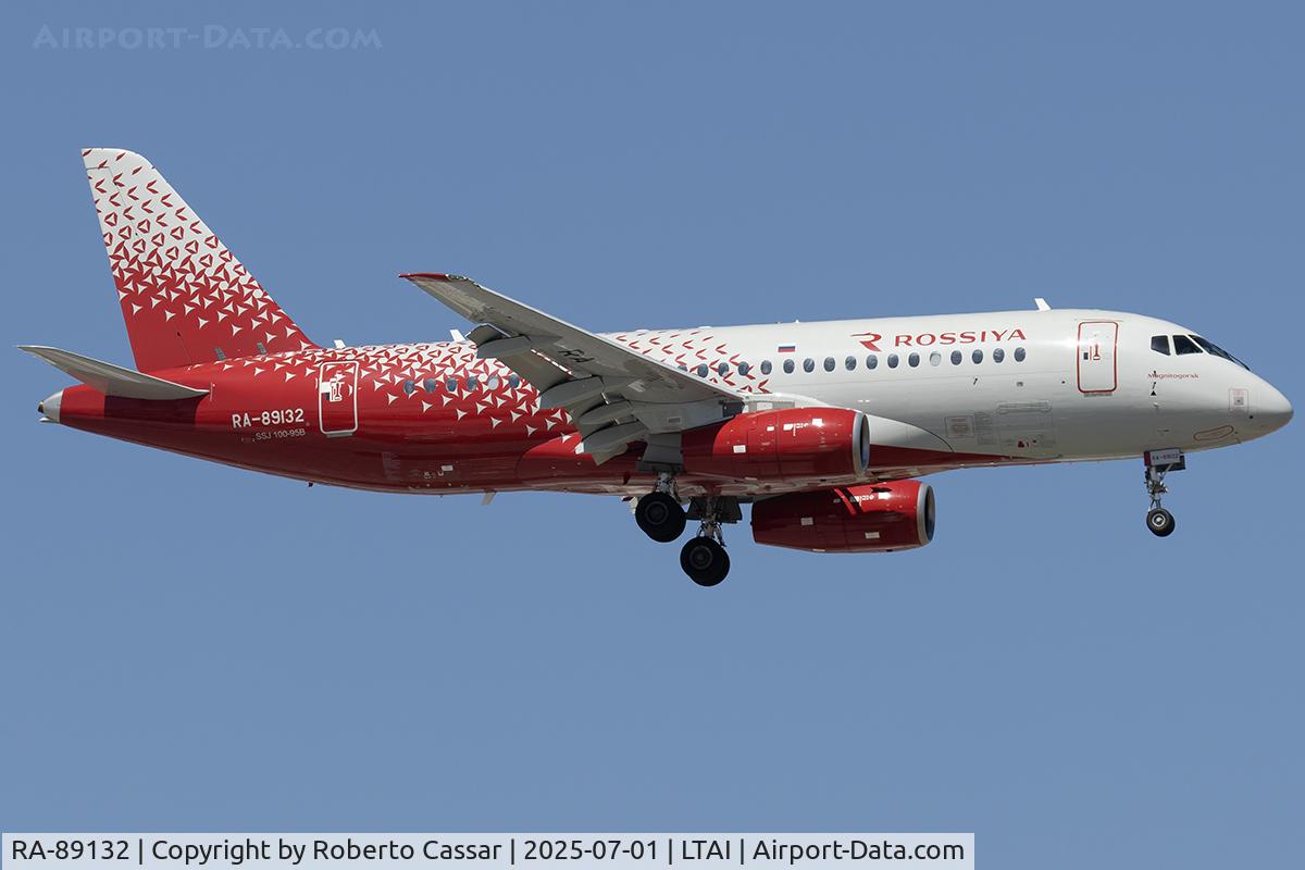 RA-89132, 2019 Sukhoi Superjet 100-95B C/N 95195, Arrival