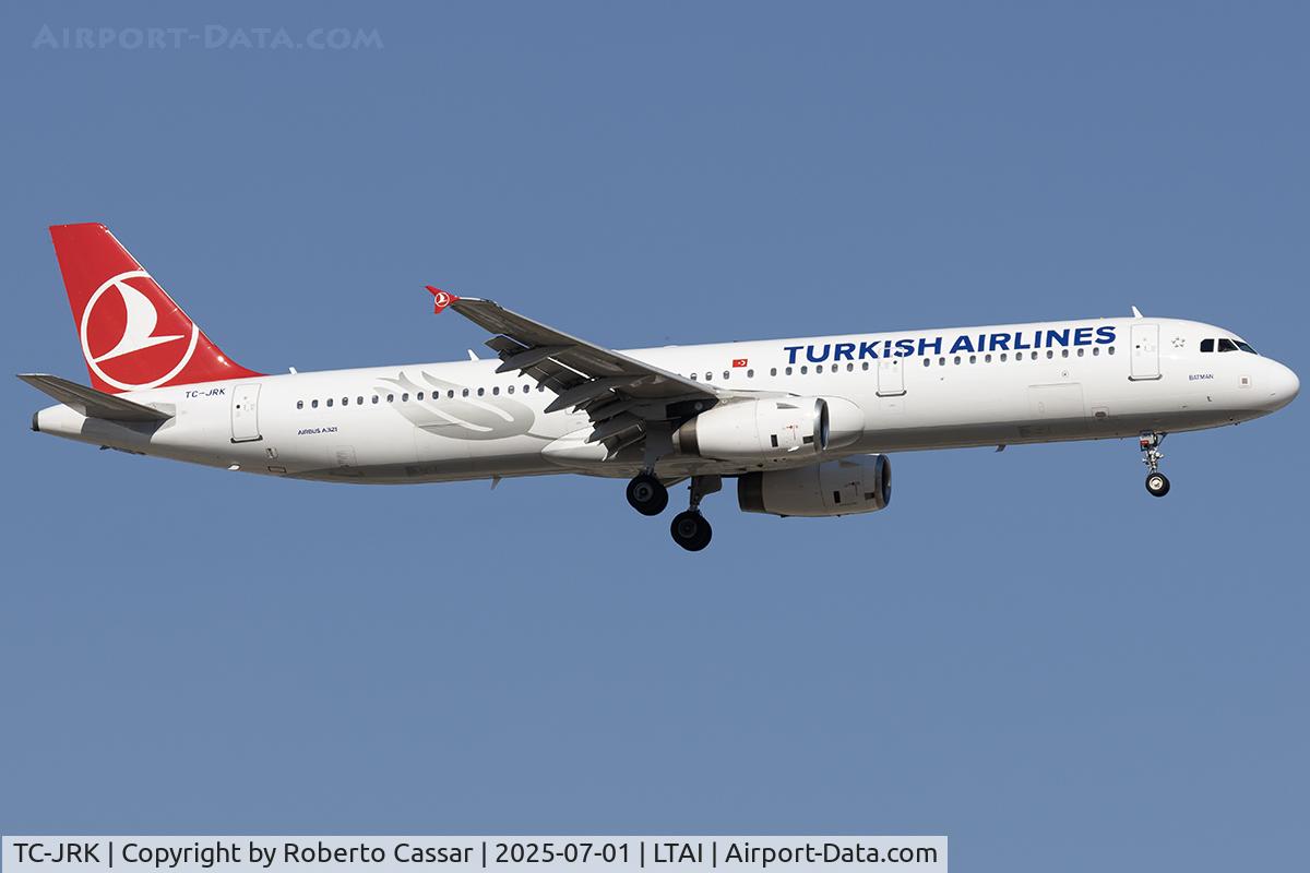 TC-JRK, 2008 Airbus A321-231 C/N 3525, Arrival