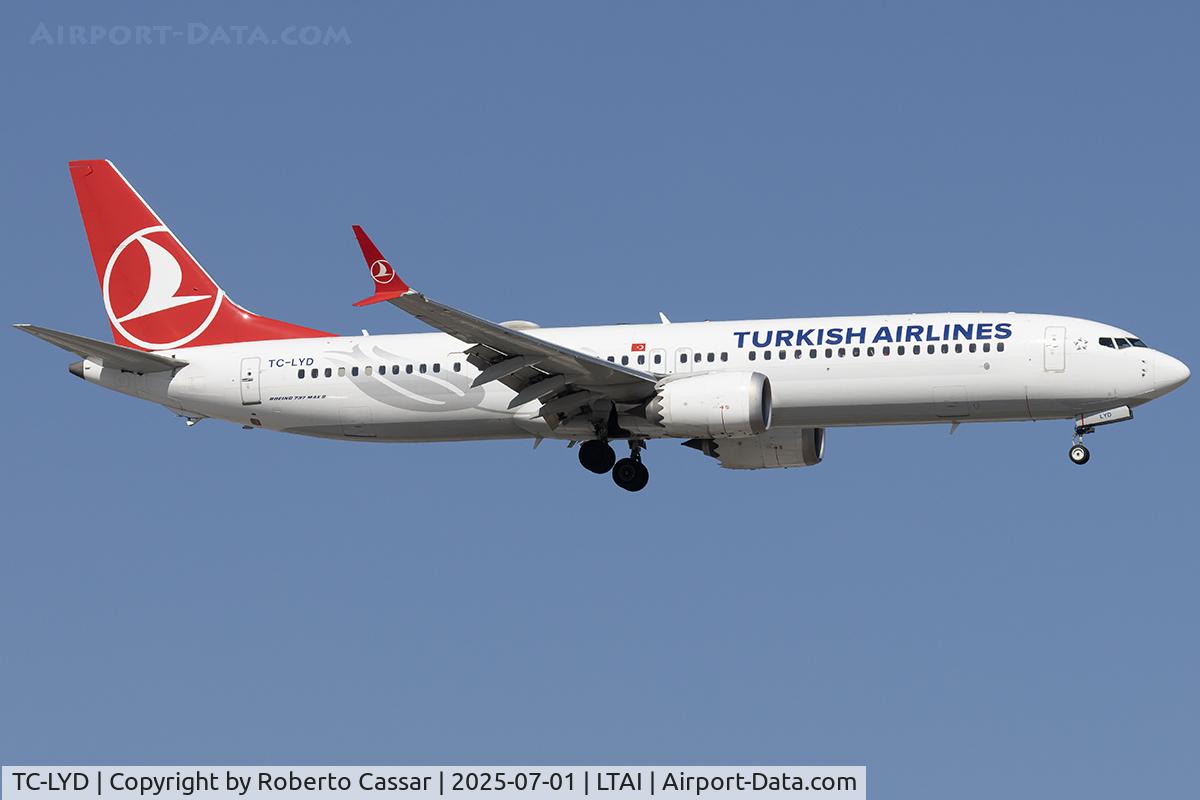 TC-LYD, 2019 Boeing 737-9 MAX C/N 60065, Arrival