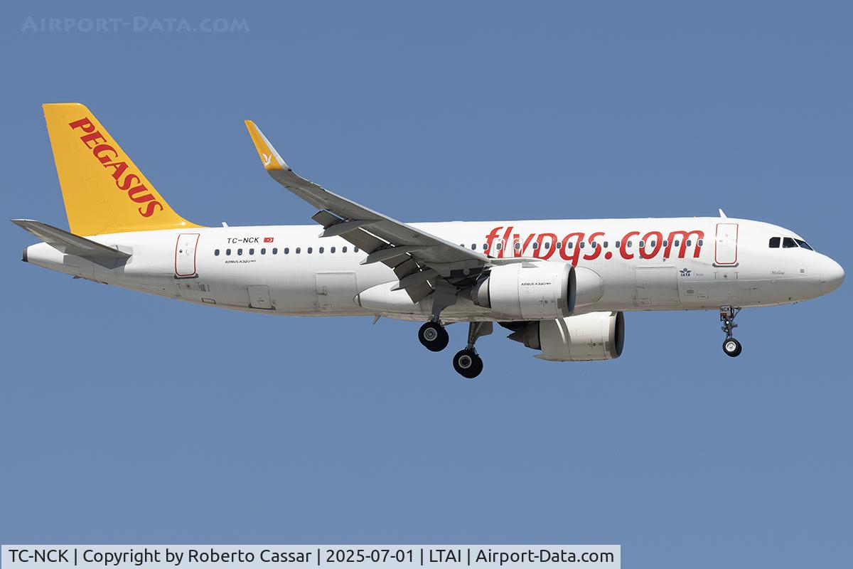 TC-NCK, 2020 Airbus A320-251N C/N 9393, Arrival