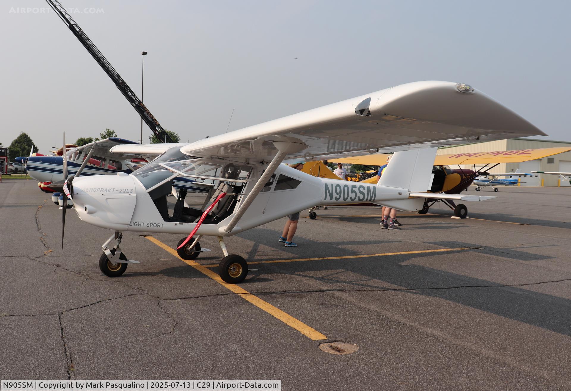 N905SM, Evektor-Aerotechnik Sportstar Max C/N 20101306, Evektor Sportstar MAX