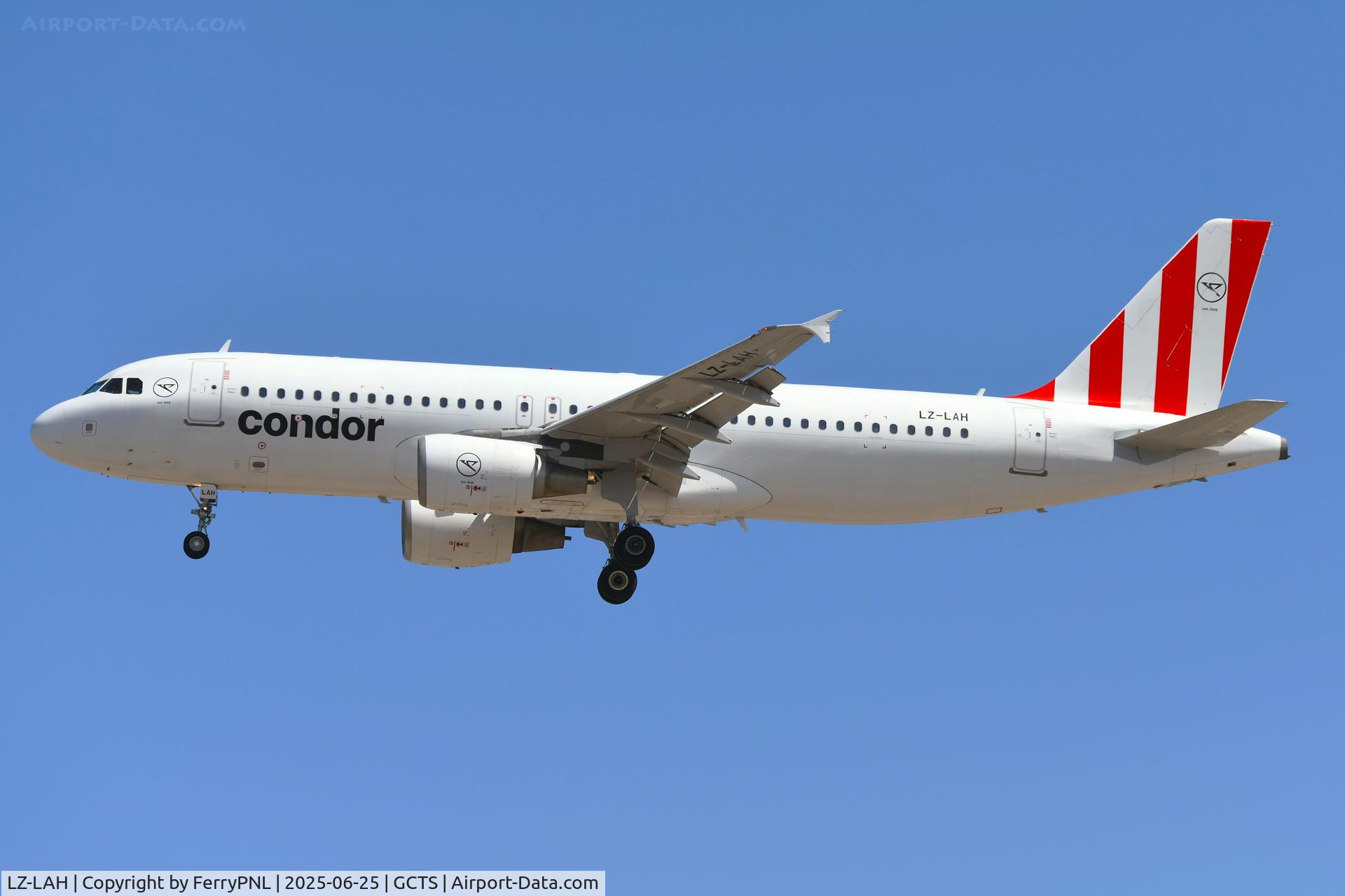 LZ-LAH, 2005 Airbus A320-214 C/N 2540, This A320 is now operated for Condor