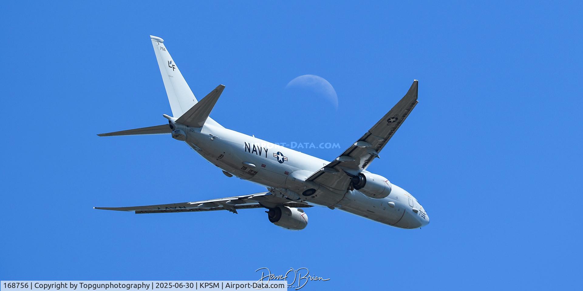 168756, 2014 Boeing P-8A Poseidon C/N 42252, TALON842 heading back to NAS Jacksonville
