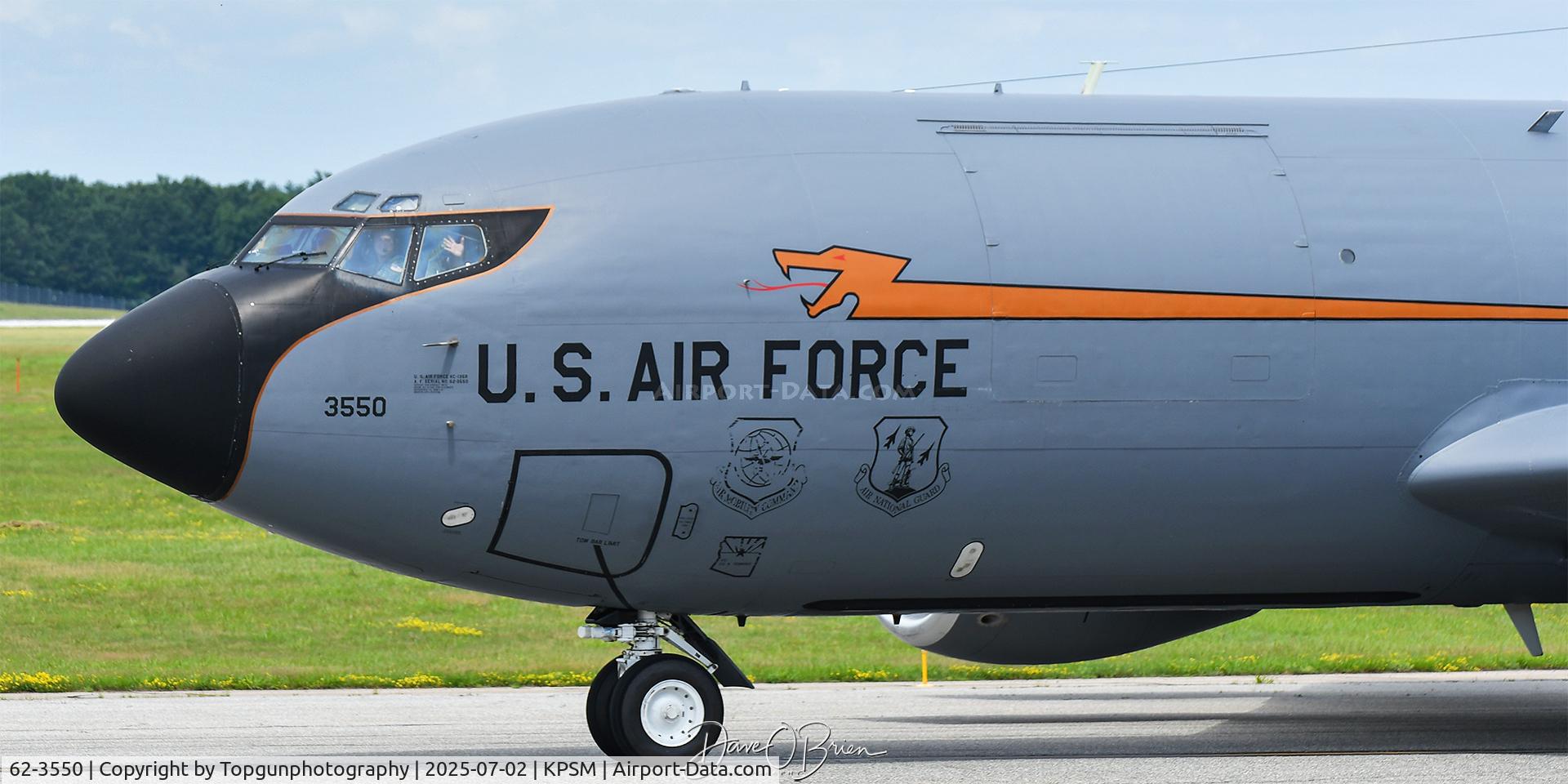 62-3550, 1962 Boeing KC-135R Stratotanker C/N 18533, 197th ARS	Goldwater ANGB, AZ