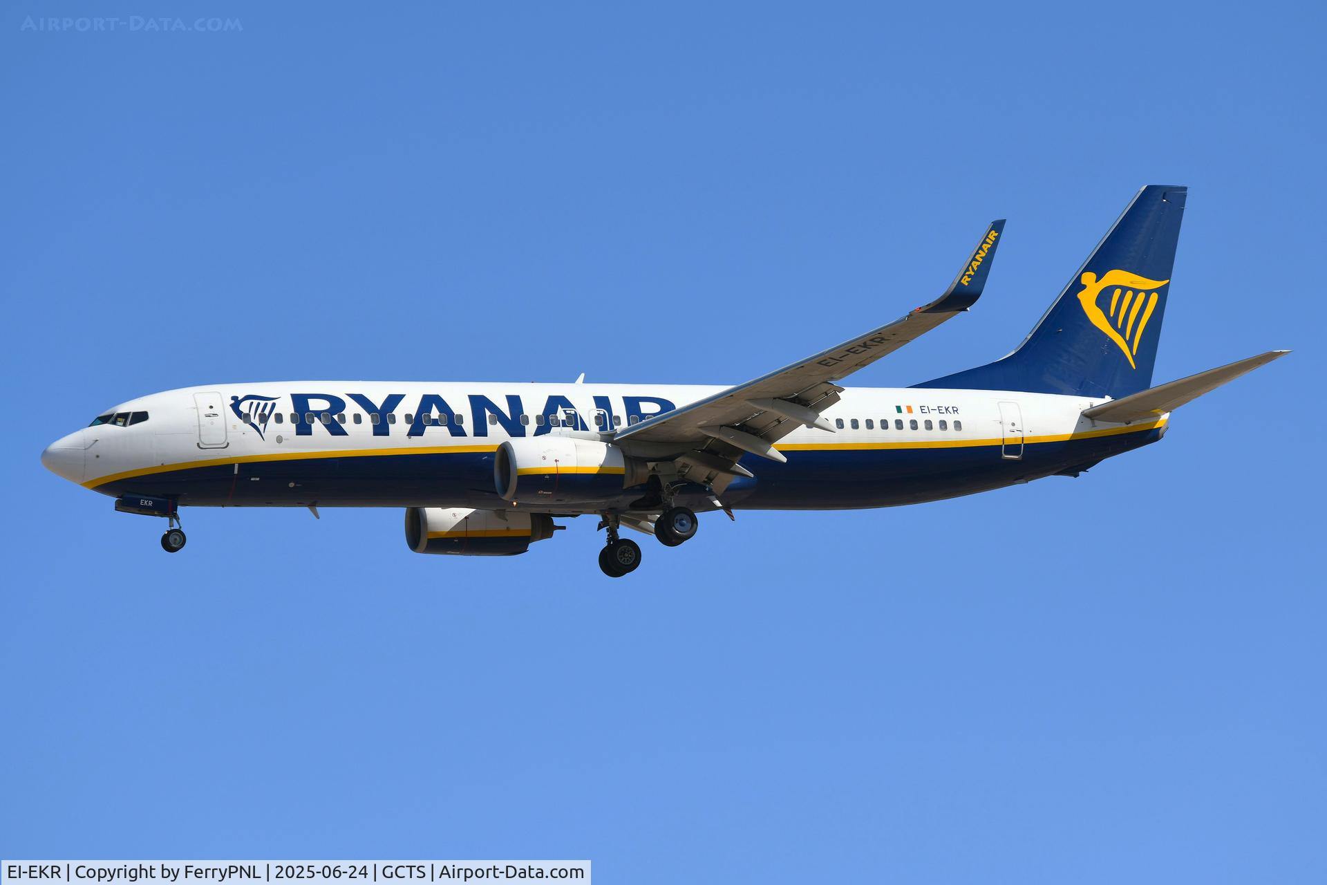 EI-EKR, 2010 Boeing 737-8AS C/N 38503, Ryanair B738
