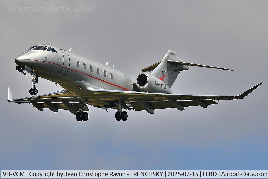 9H-VCM, 2016 Bombardier Challenger 300 (BD-100-1A10) C/N 20624, VJT431 from Salerno QSR