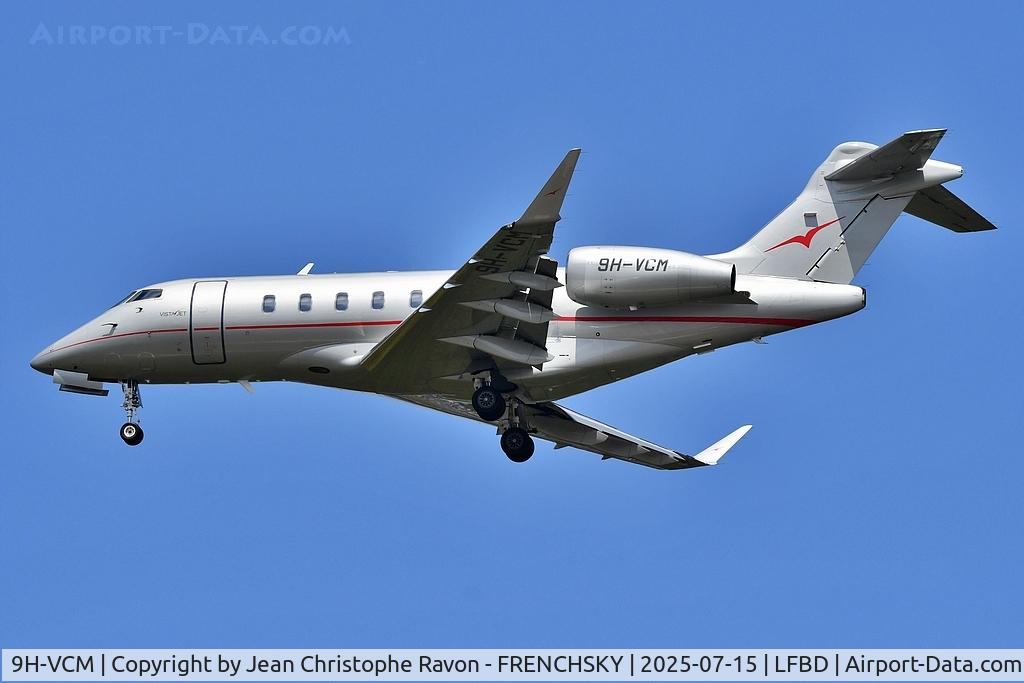 9H-VCM, 2016 Bombardier Challenger 300 (BD-100-1A10) C/N 20624, VJT431 from Salerno QSR