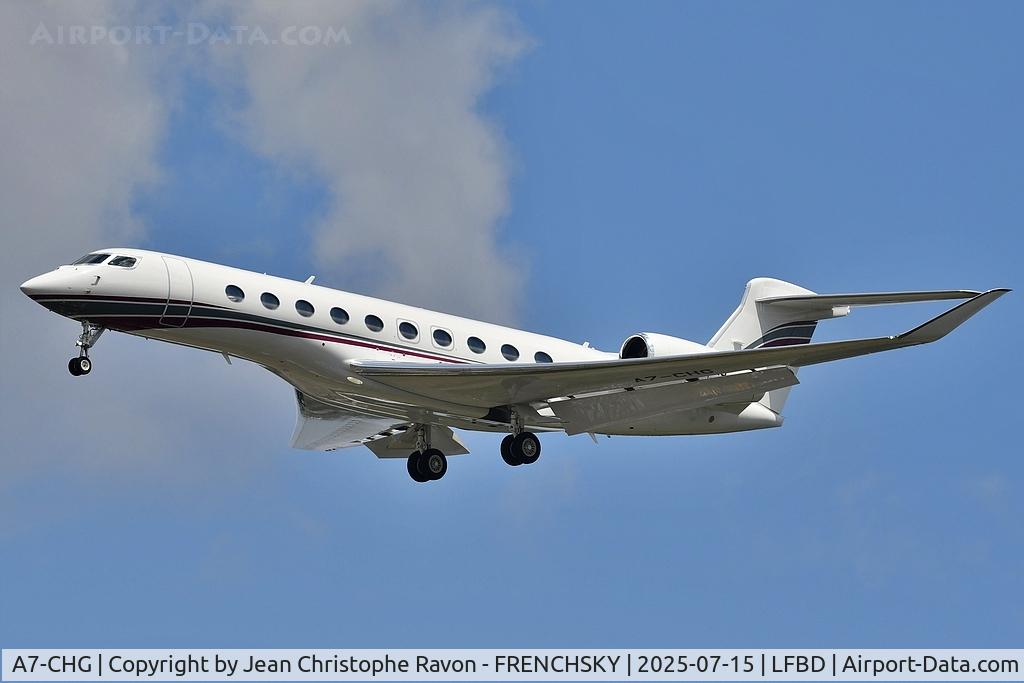 A7-CHG, 2024 Gulfstream Aerospace G700 (G-VIII) C/N 87053, QQE734 from Miami OPF