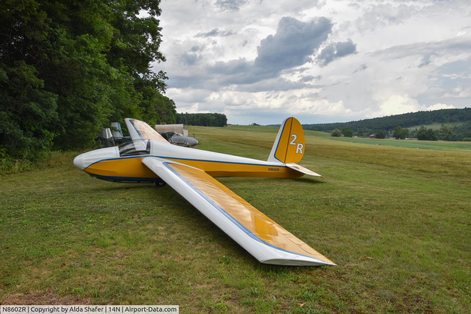 N8602R, 1961 Schweizer SGS 1-26A C/N 118, End of day