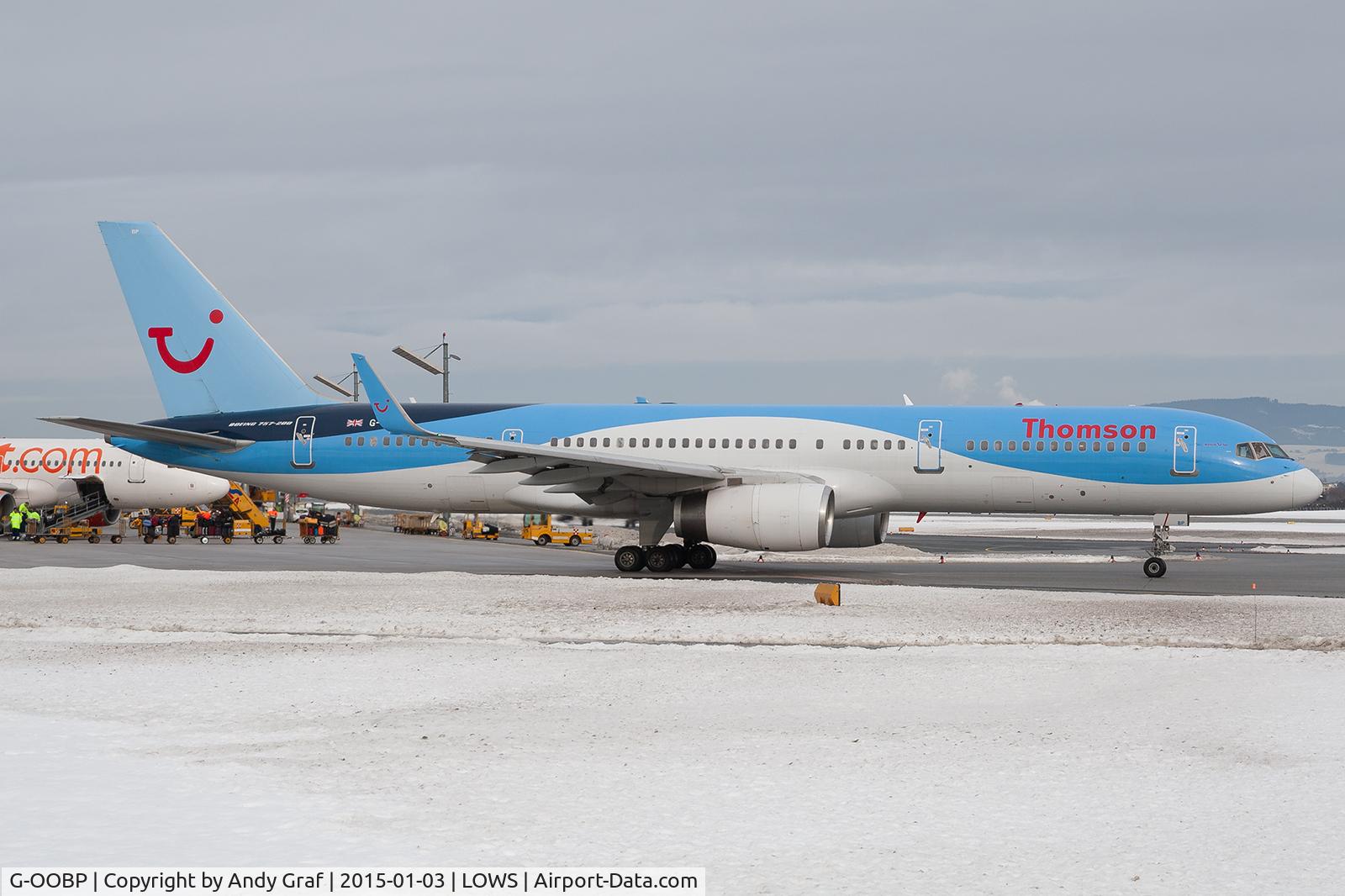 G-OOBP, 2000 Boeing 757-2G5 C/N 30394, Thomson 757-200