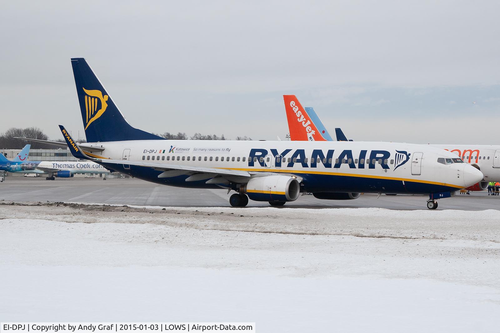 EI-DPJ, 2007 Boeing 737-8AS C/N 33609, Ryanair 737-800