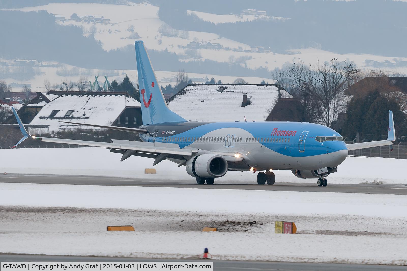 G-TAWD, 2012 Boeing 737-8K5 C/N 37265, Thomson 737-800