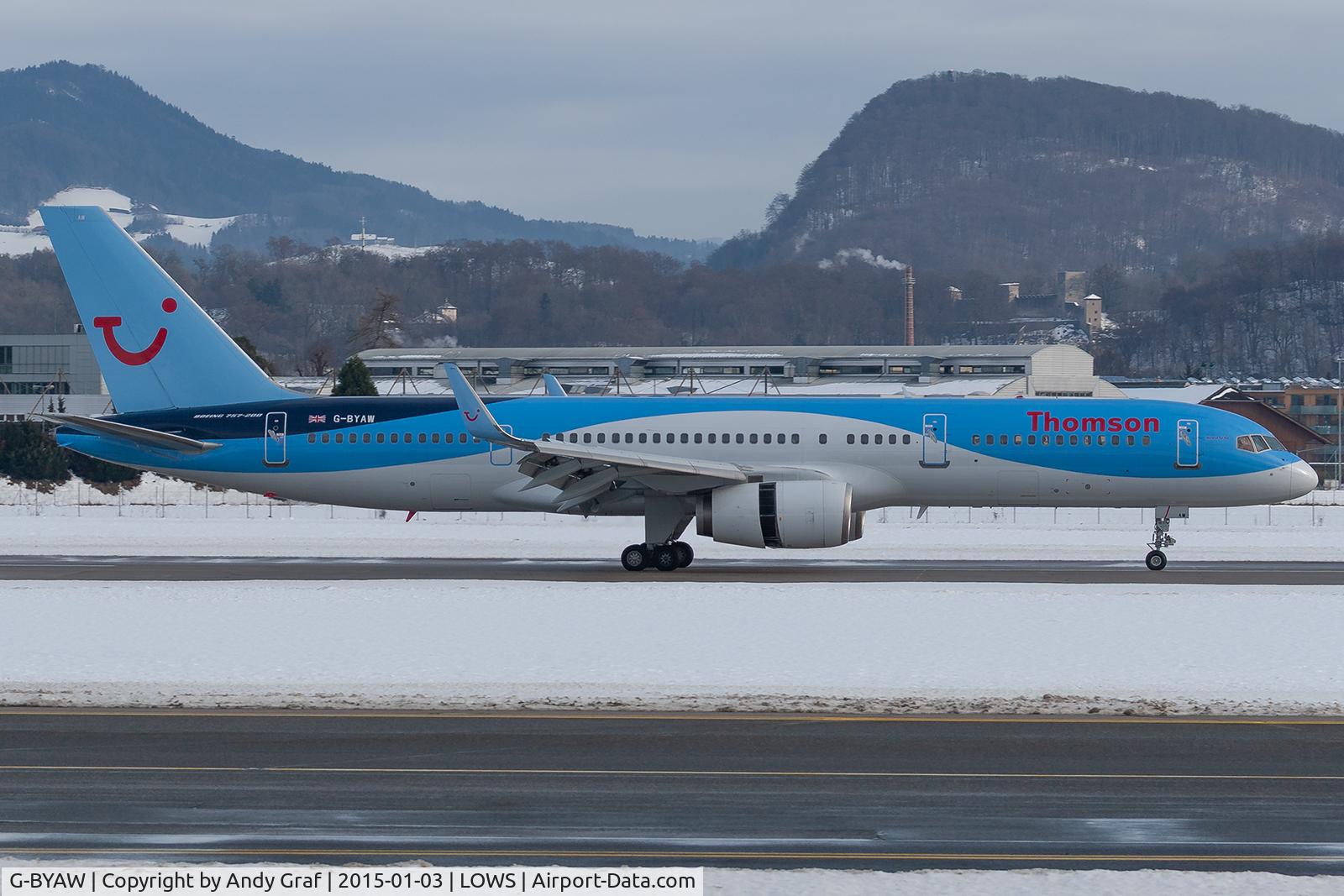 G-BYAW, 1995 Boeing 757-204 C/N 27234, Thomson 757-200