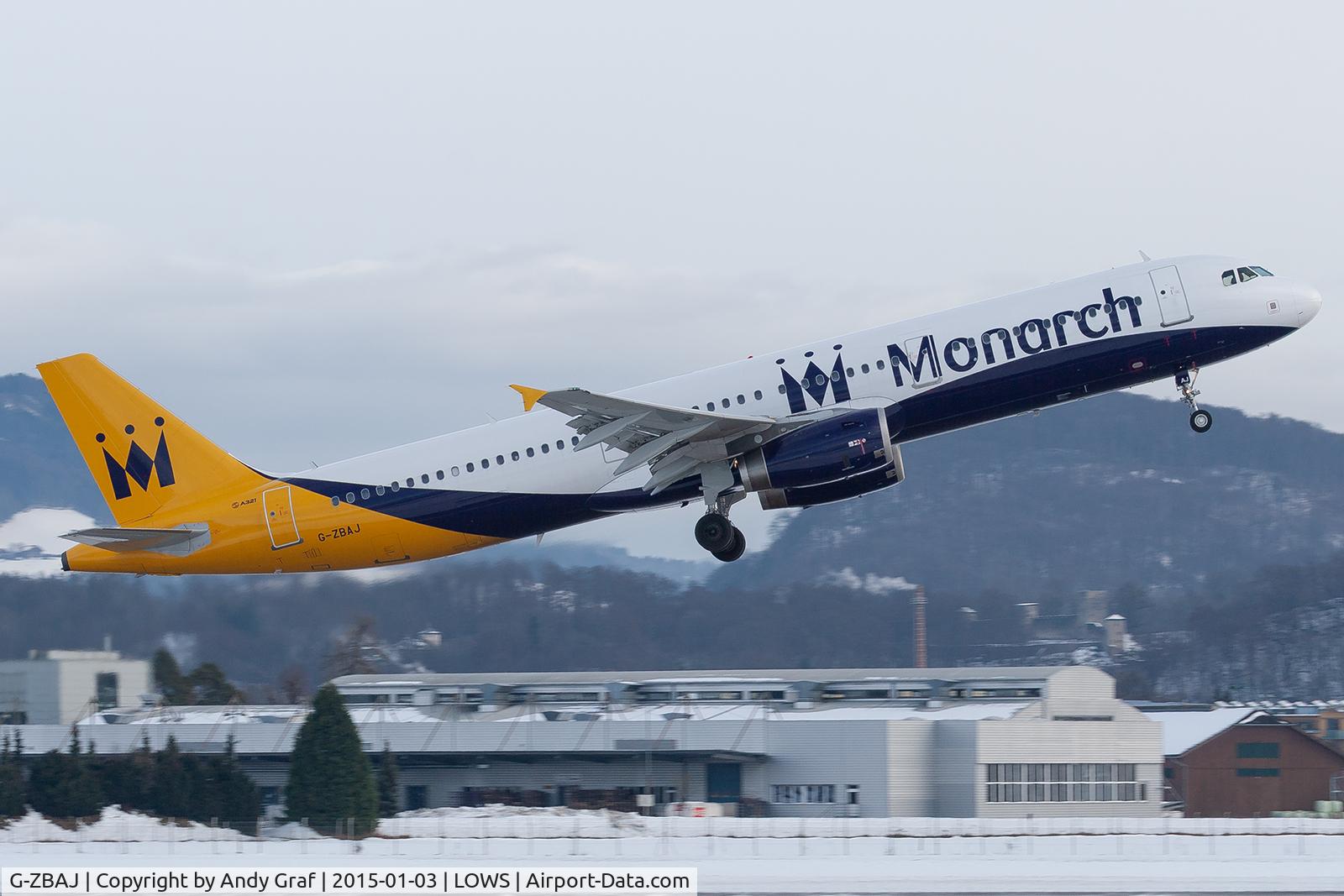 G-ZBAJ, 2005 Airbus A321-231 C/N 2610, Monarch A321
