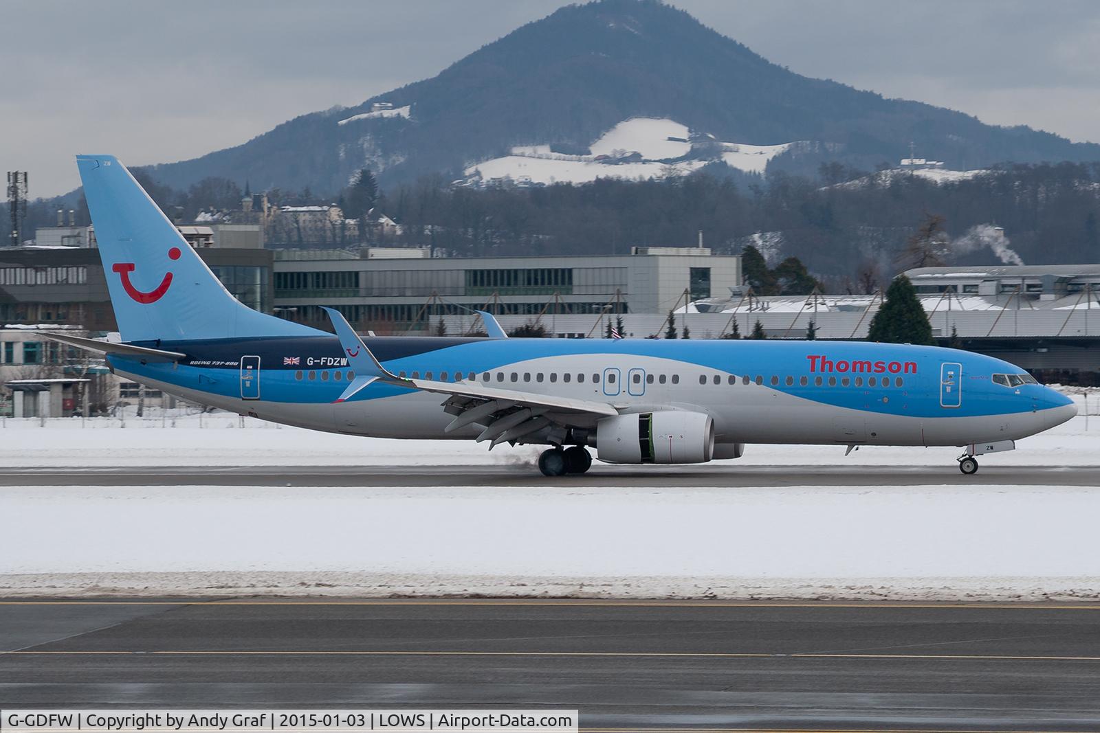 G-GDFW, 2000 Boeing 737-8K5 C/N 27986, Thomson 737-800