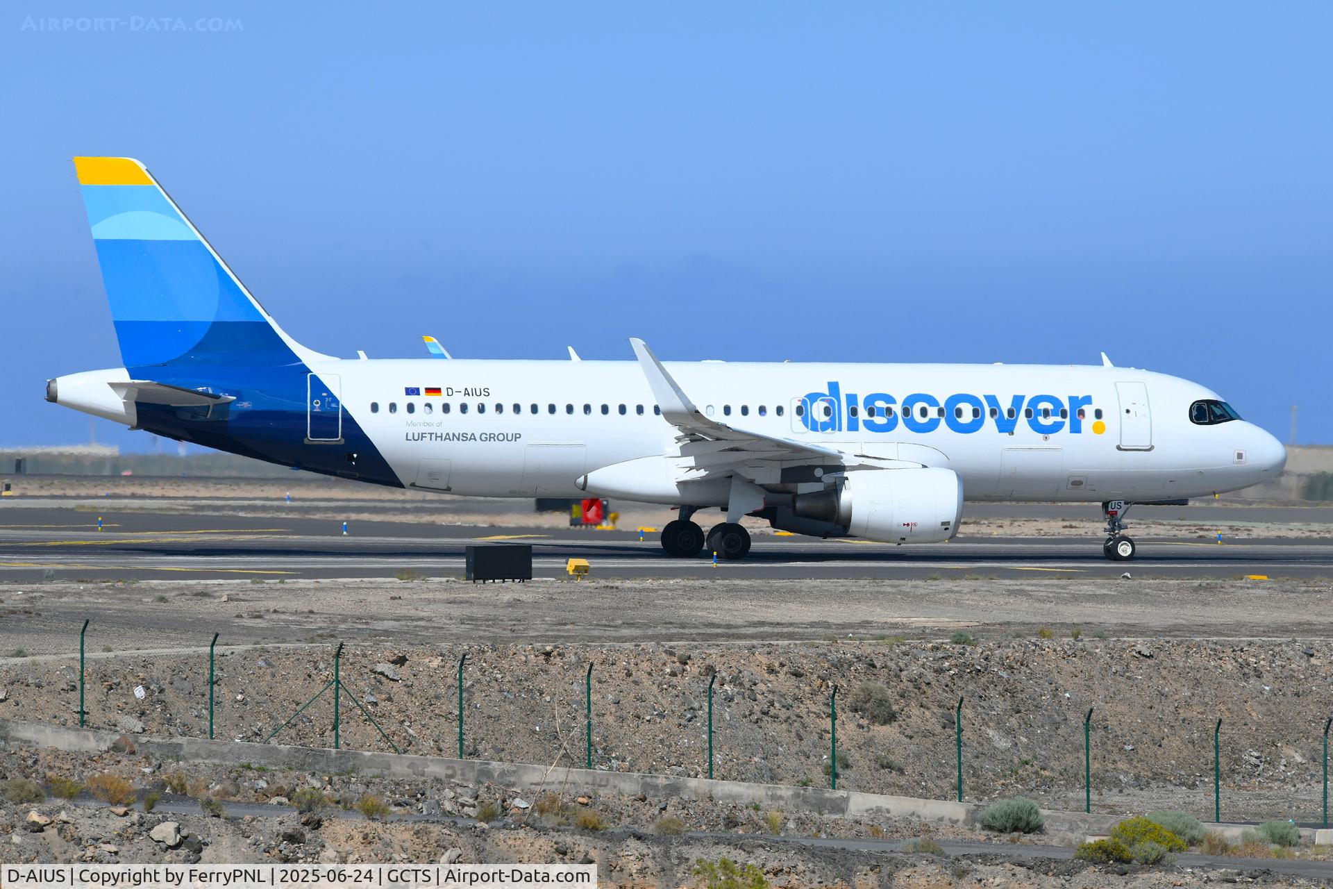 D-AIUS, 2016 Airbus A320-214 C/N 7024, Discover A320 lining-up