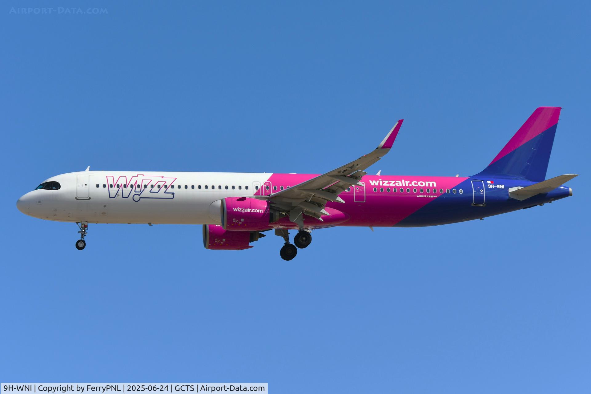 9H-WNI, 2024 Airbus A321-271 NX C/N 11877, Arrival of Wizzair A321N