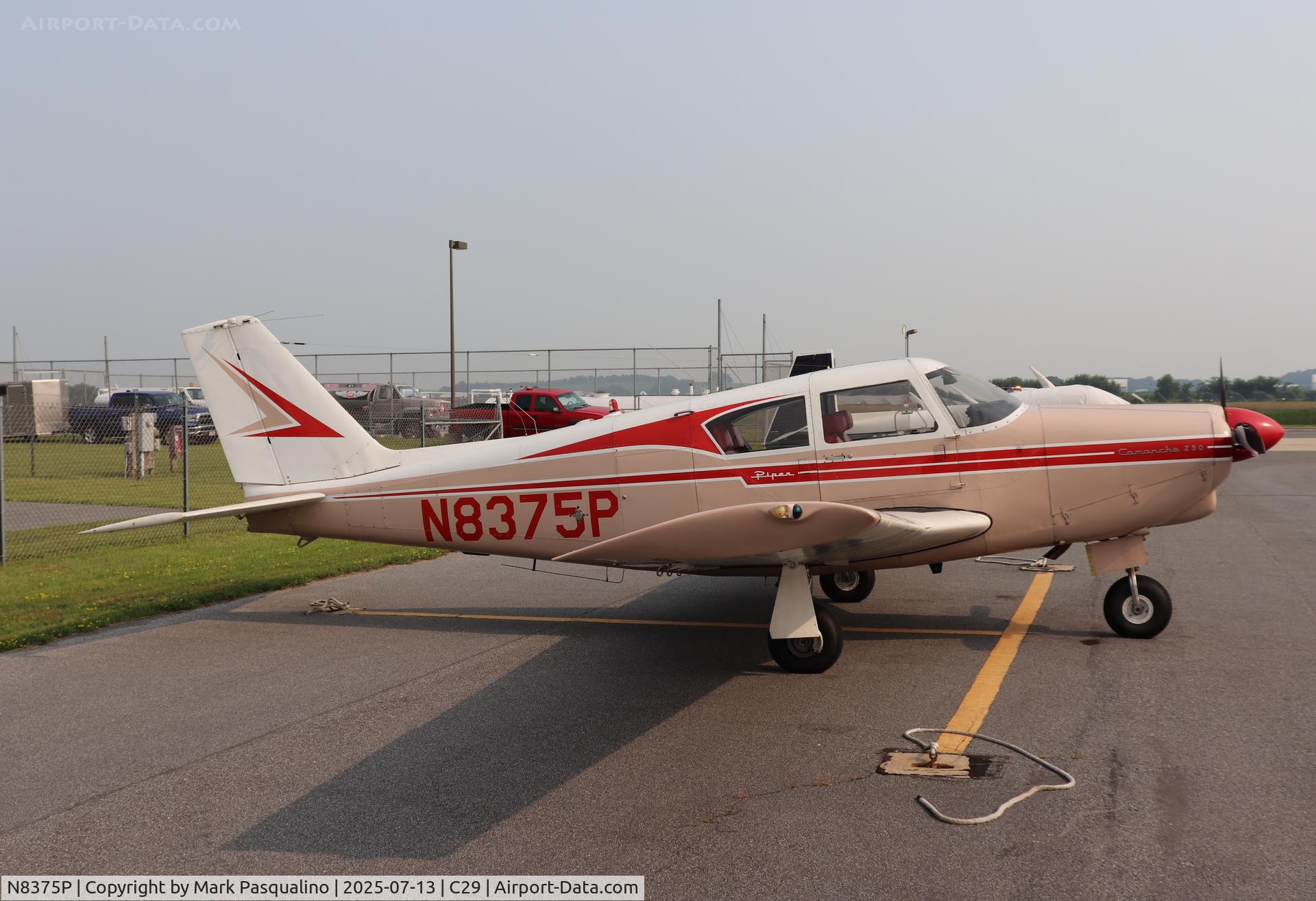 N8375P, 1964 Piper PA-24-250 Comanche C/N 24-3633, Piper PA-24-250