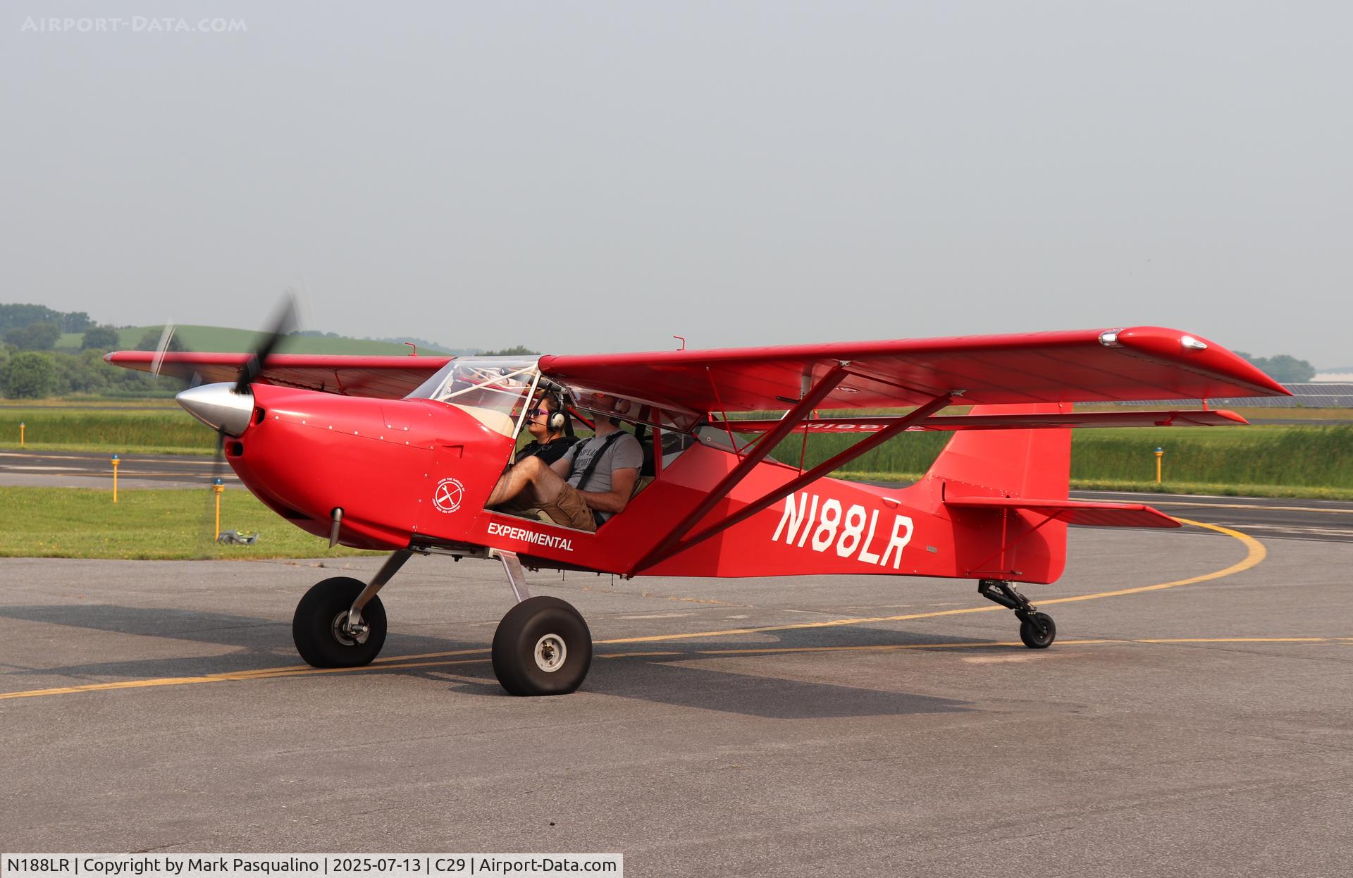 N188LR, 2021 Kitfox Aircraft S7 Super Sport C/N KA12317246, Kitfox S7 Super Sport