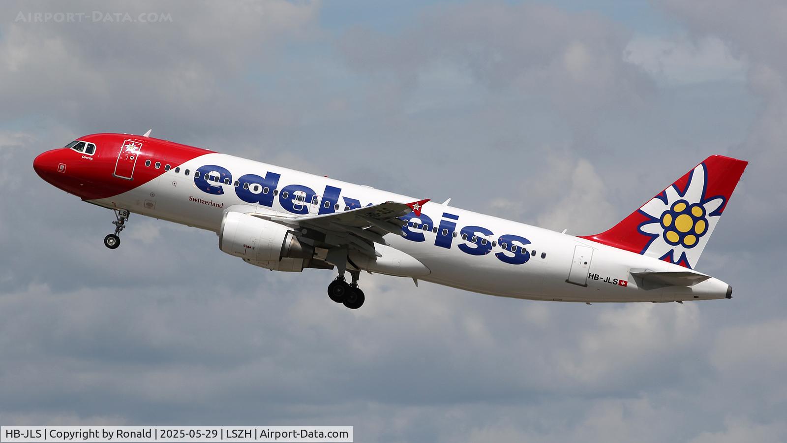 HB-JLS, 2012 Airbus A320-214 C/N 5069, at zrh