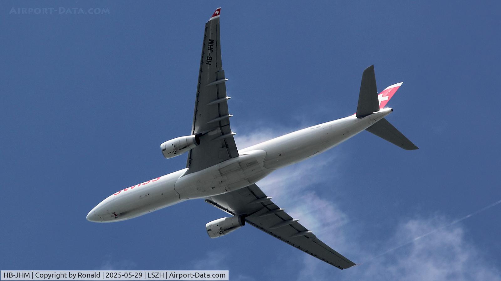 HB-JHM, 2012 Airbus A330-343X C/N 1355, at zrh