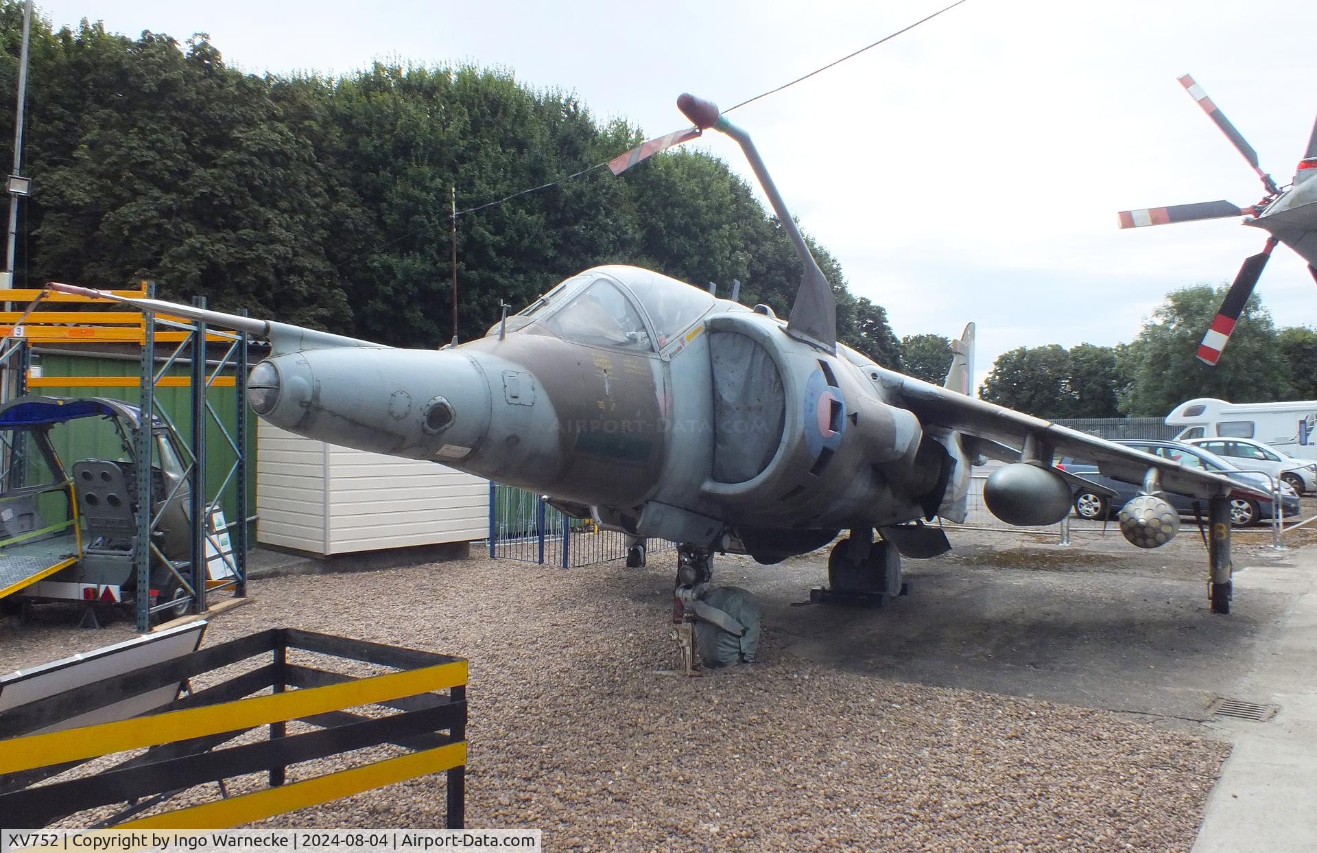 XV752, 1969 Hawker Siddeley Harrier GR.3 C/N 712015, Hawker Siddeley Harrier GR3 at the Aeroventure South Yorkshire Aircraft Museum, Doncaster