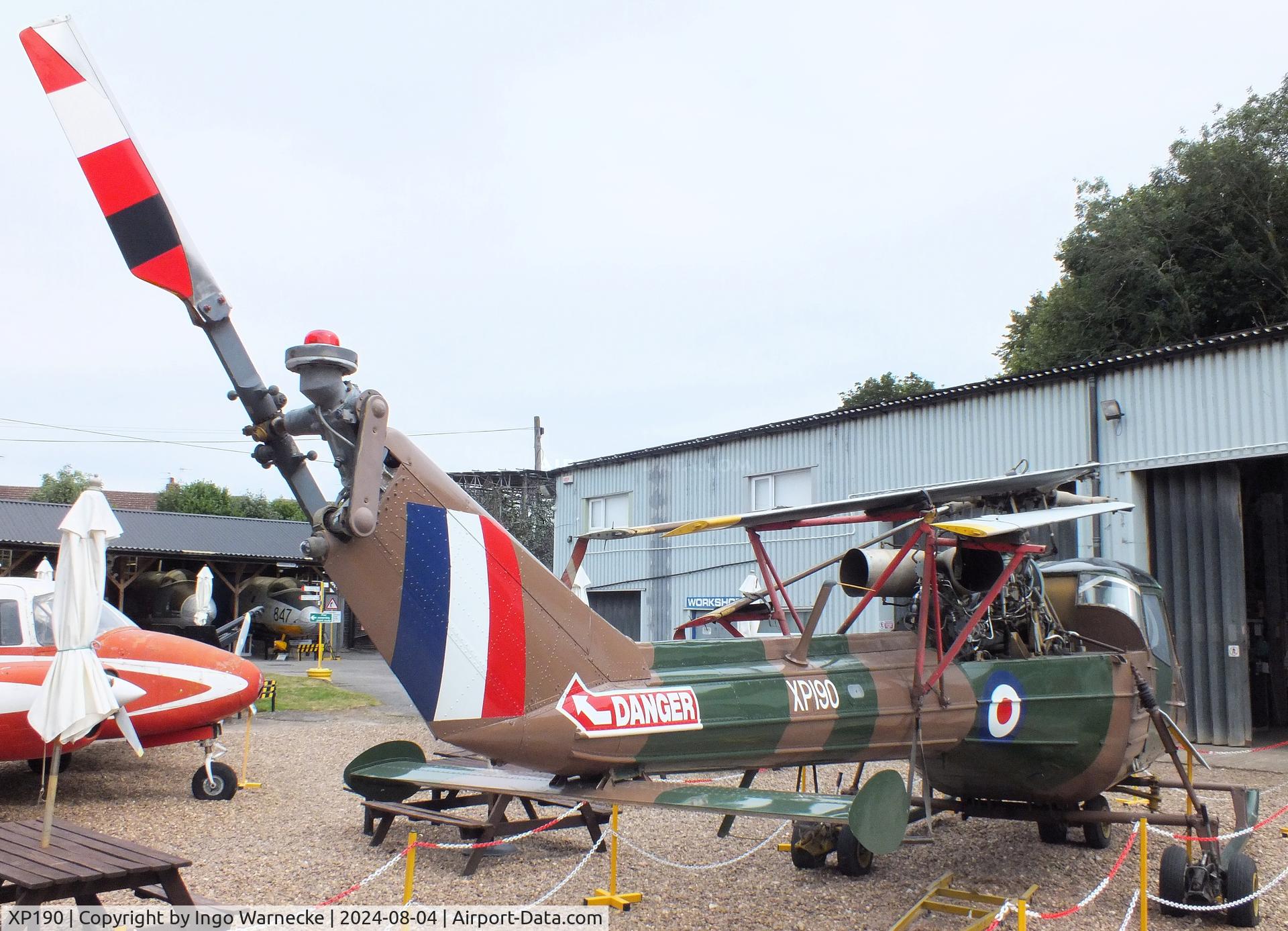 XP190, Westland Scout AH.1 C/N S2/8443, Westland Scout AH1 at the Aeroventure South Yorkshire Aircraft Museum, Doncaster