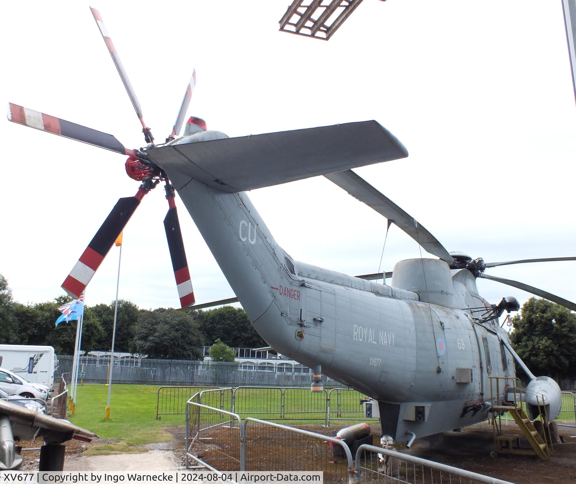 XV677, 1970 Westland Sea King HAS.6 C/N WA665, Westland Sea King HAS6 at the Aeroventure South Yorkshire Aircraft Museum, Doncaster