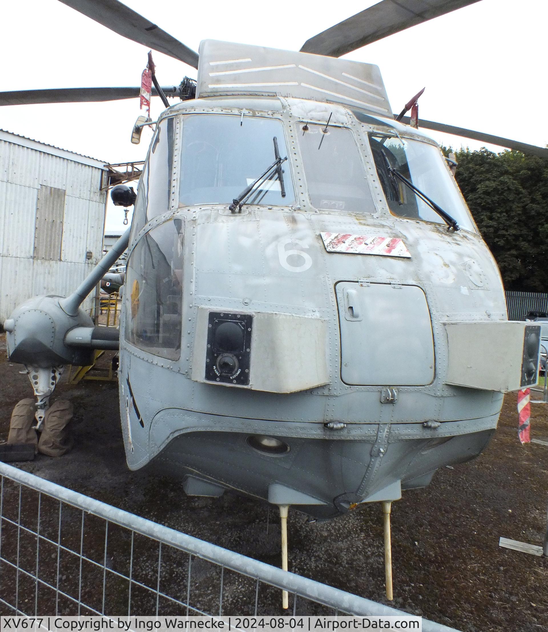 XV677, 1970 Westland Sea King HAS.6 C/N WA665, Westland Sea King HAS6 at the Aeroventure South Yorkshire Aircraft Museum, Doncaster