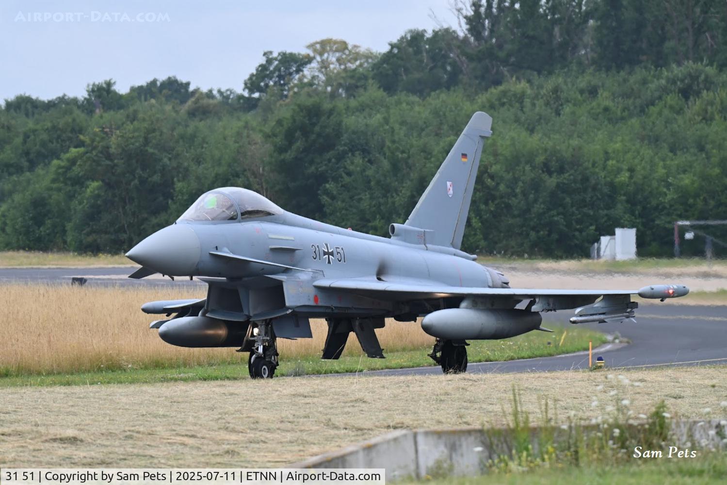 31 51, Eurofighter EF-2000 Typhoon S C/N GS0111, At Nörvenich.