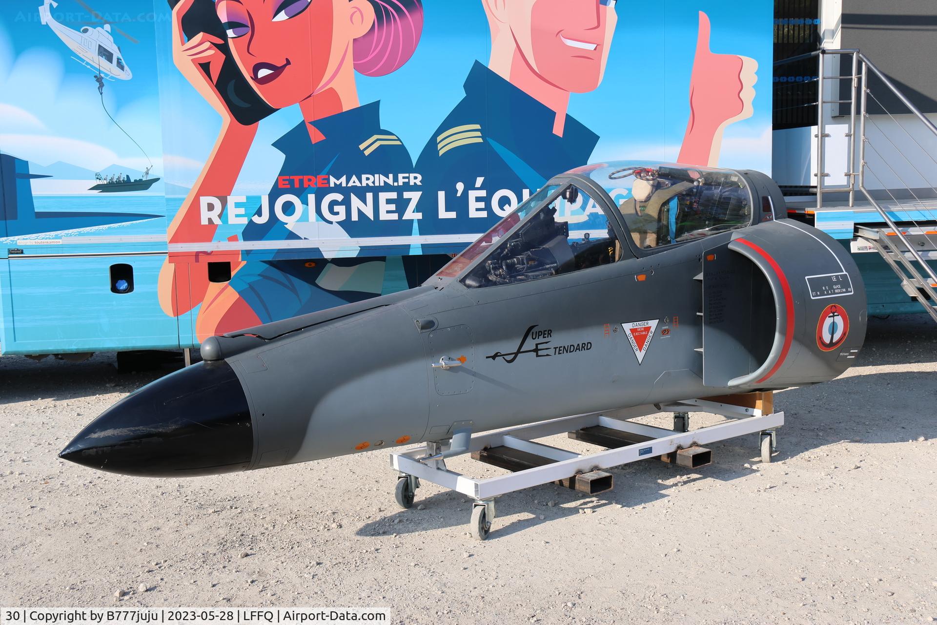 30, Dassault Super Etendard C/N 30, Ferté Alais 2023