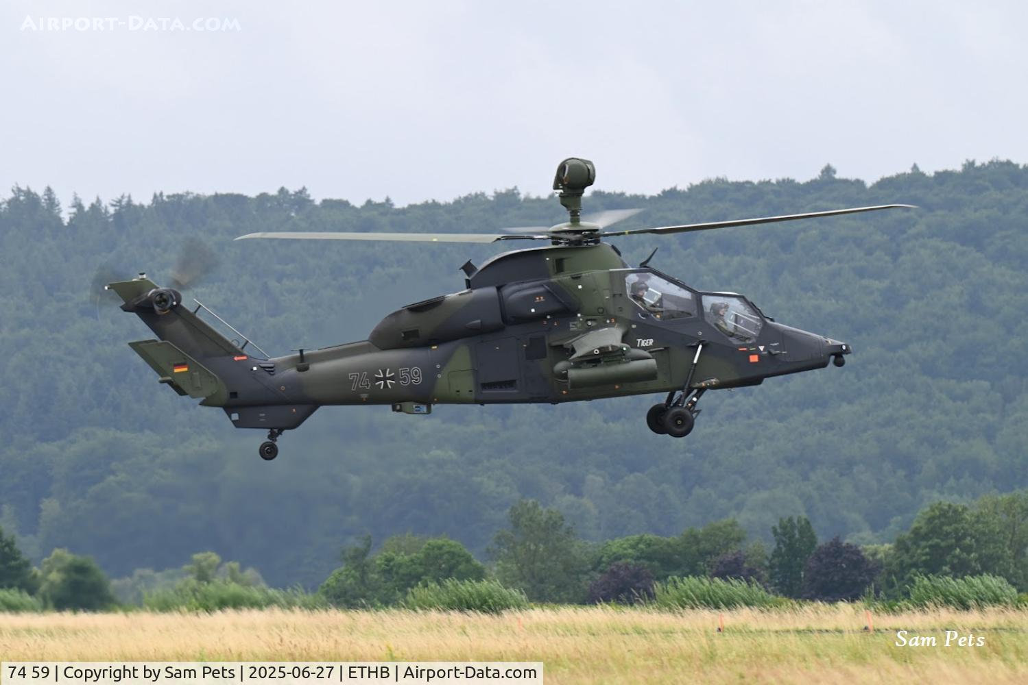 74 59, Eurocopter EC-665 Tiger UHT C/N 1059/UHT59, At Bückeberg.