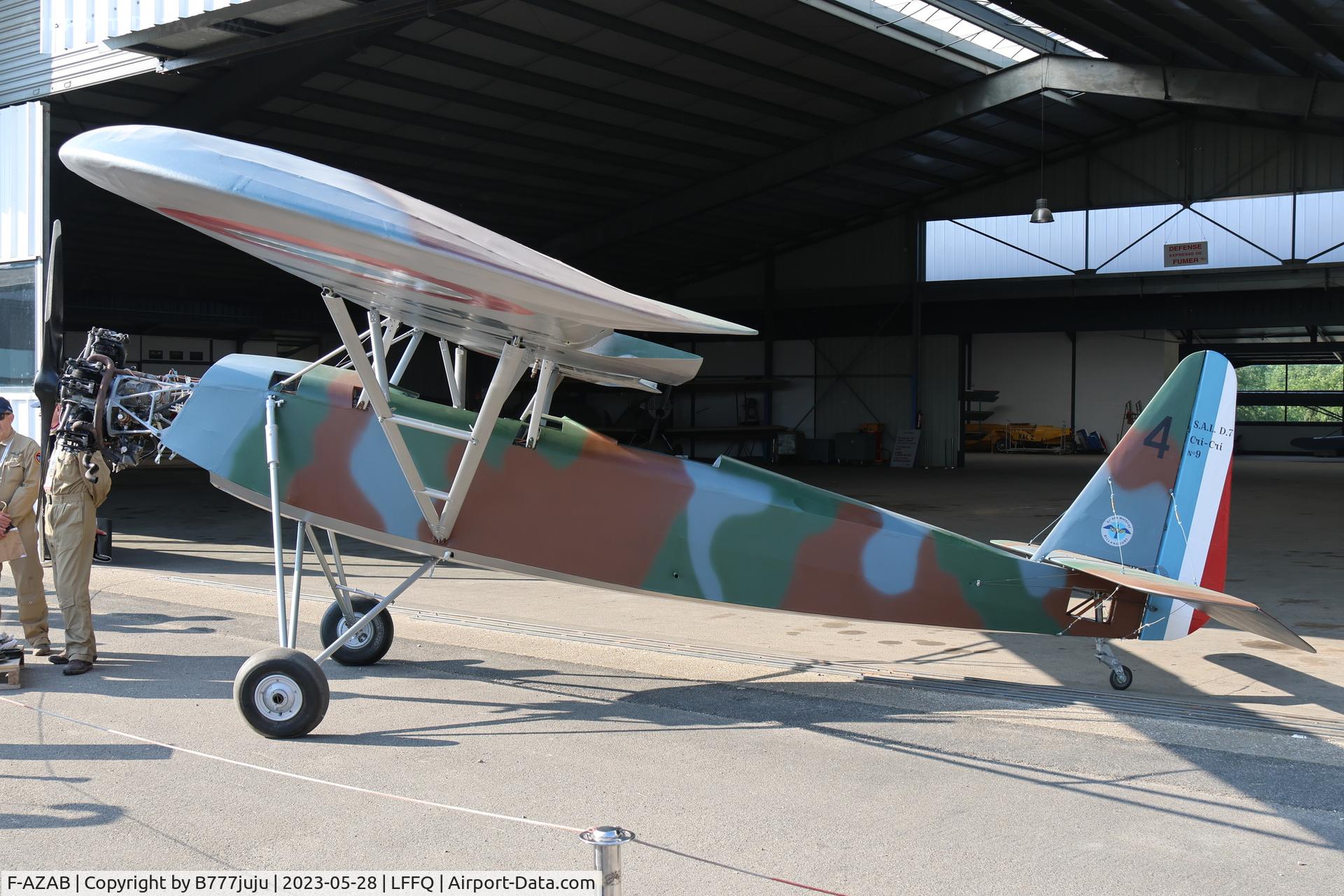 F-AZAB, Salmson D-7 CriCri Major C/N 9, Ferté Alais 2023
