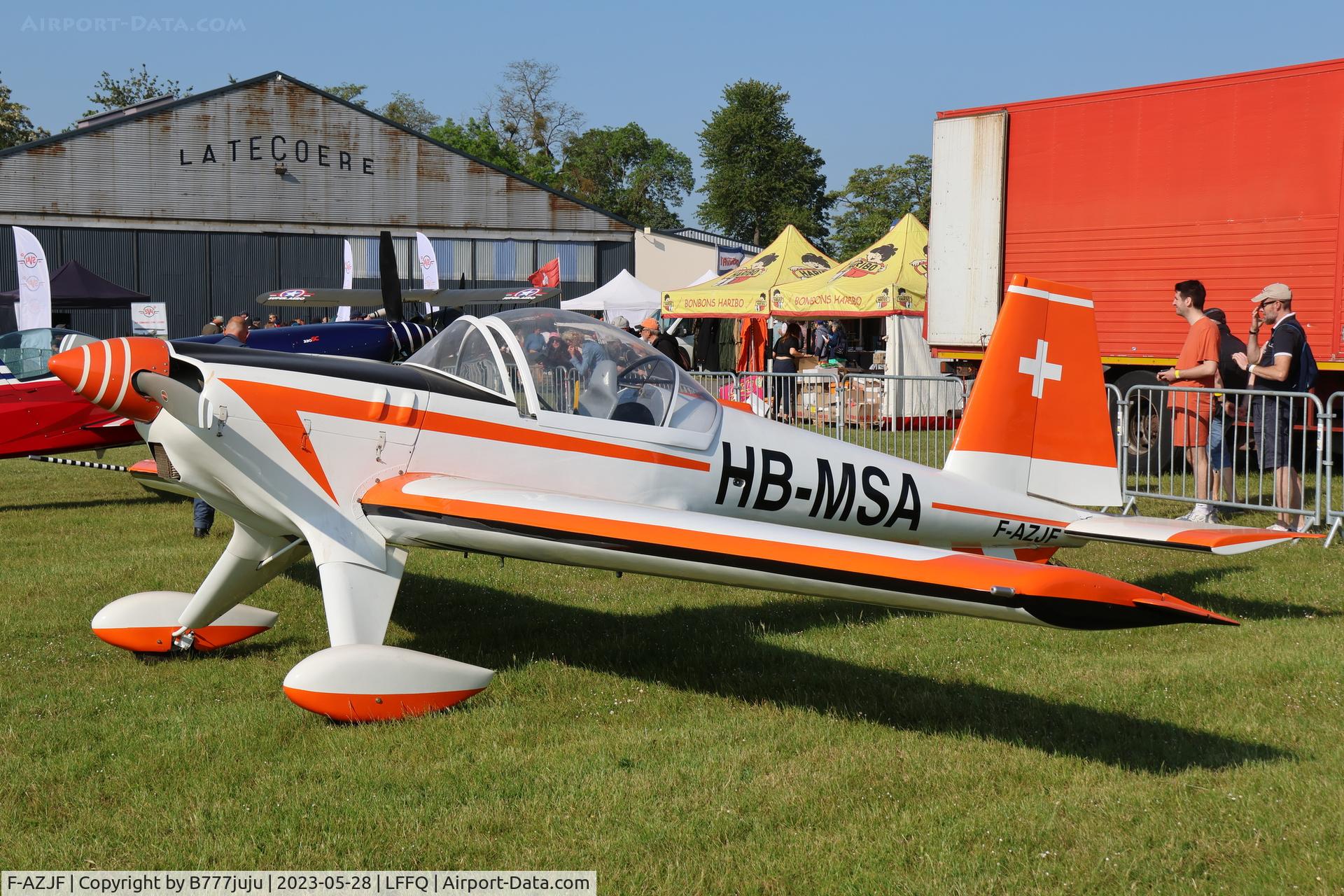 F-AZJF, 1971 Hirth Hi.27 Akrostar MK.II C/N 4003, Ferté Alais 2023