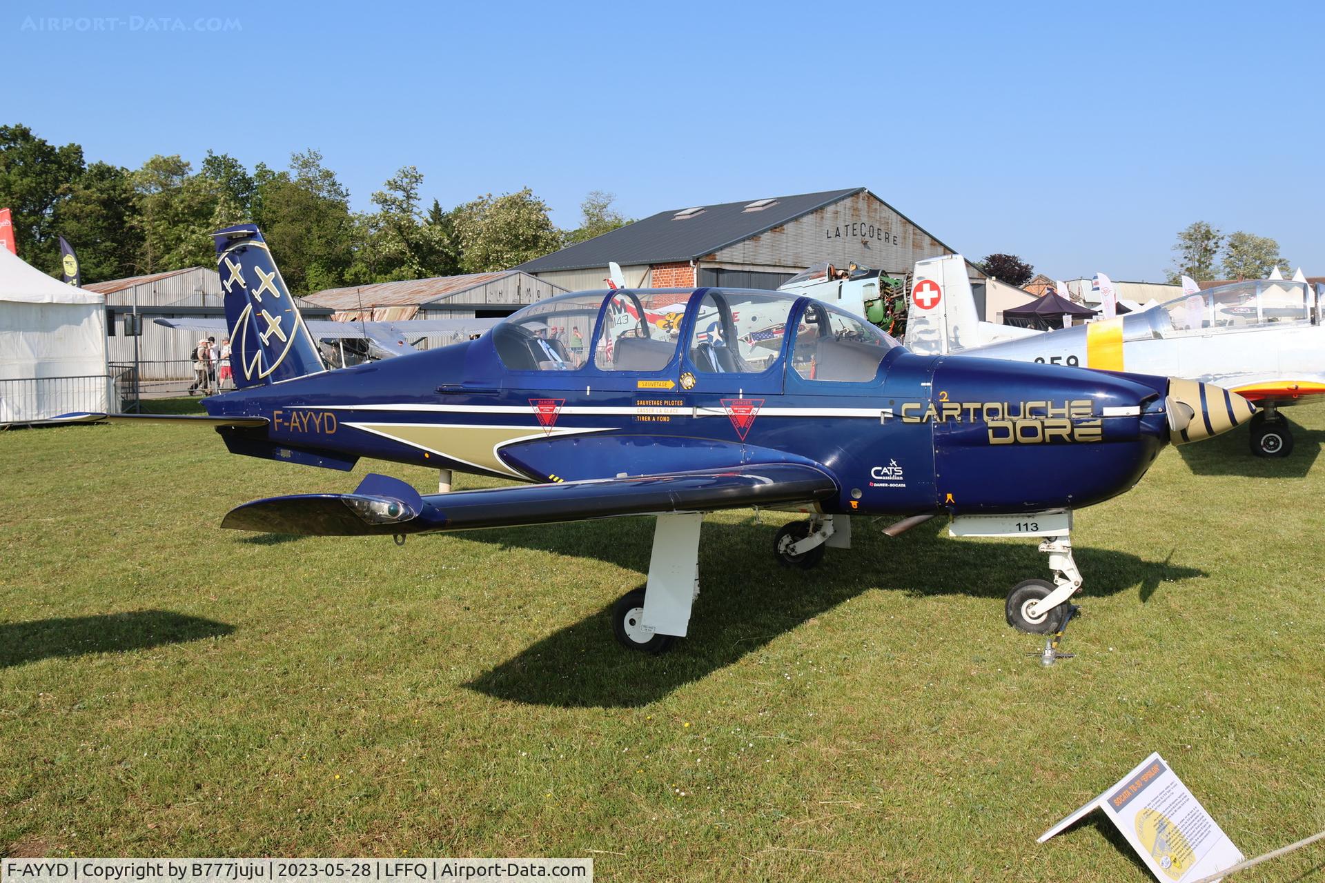 F-AYYD, Socata TB-30 Epsilon C/N 113, Ferté Alais 2023