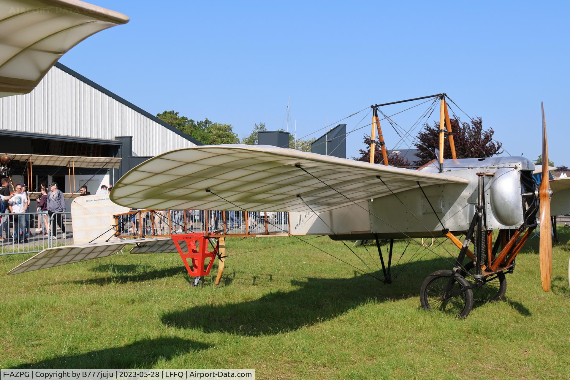 F-AZPG, Bleriot XI-2 Replica C/N SA-29, Ferté Alais 2023