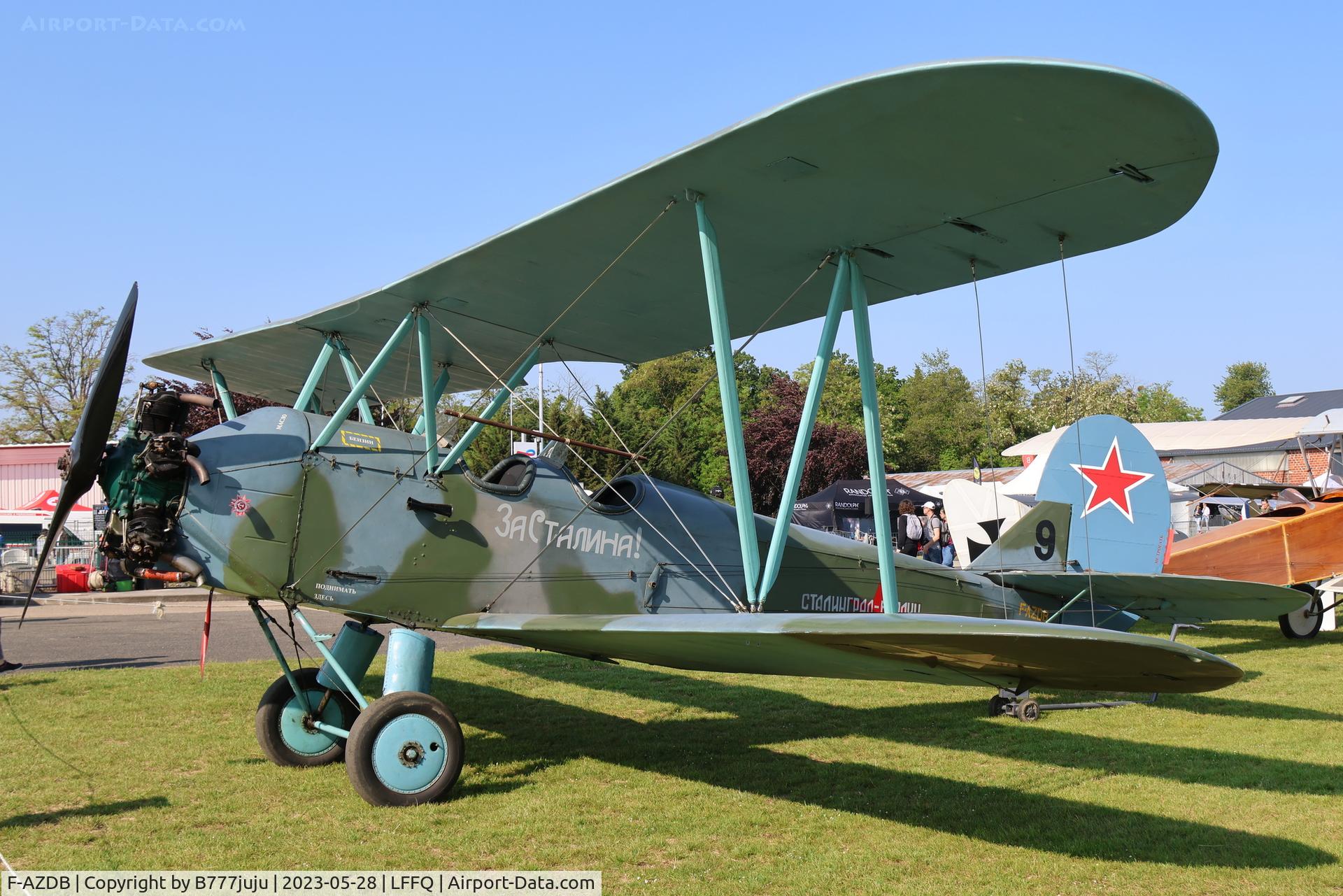 F-AZDB, Polikarpov Po-2W C/N 045, Ferté Alais 2023